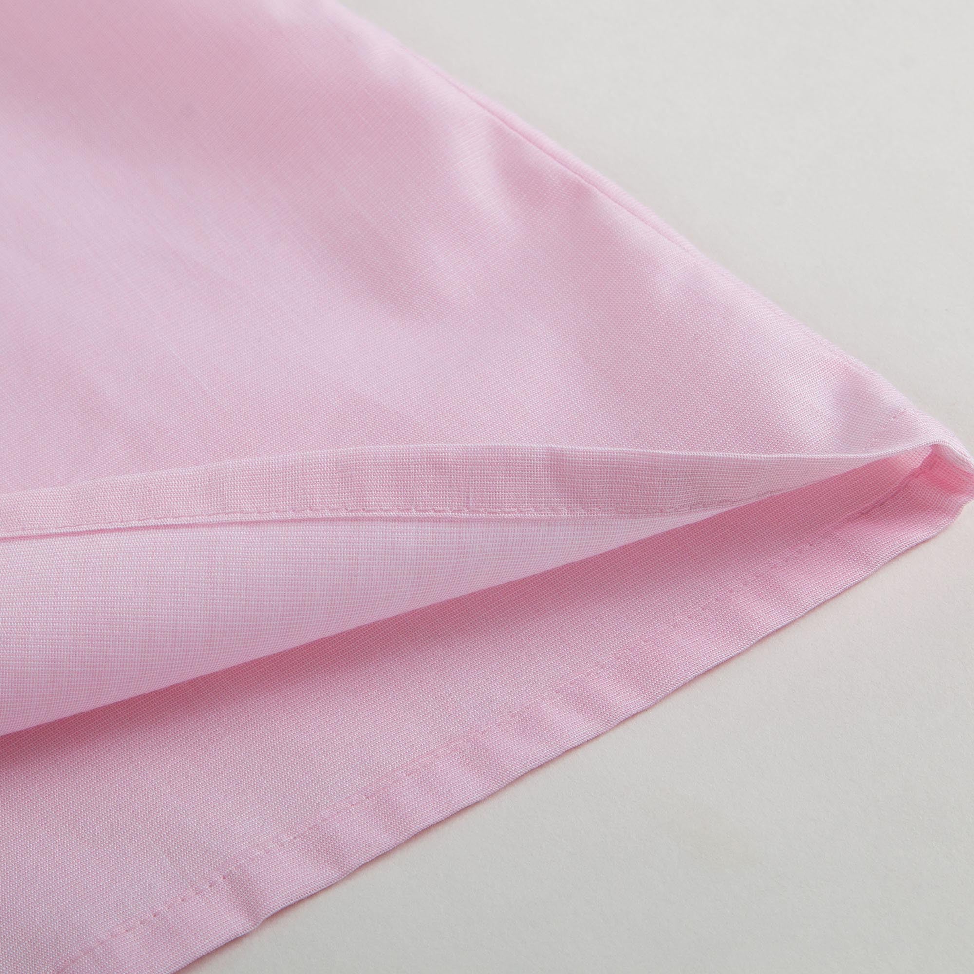 Baby Girls Light Pink Ribbed Cuffs Top