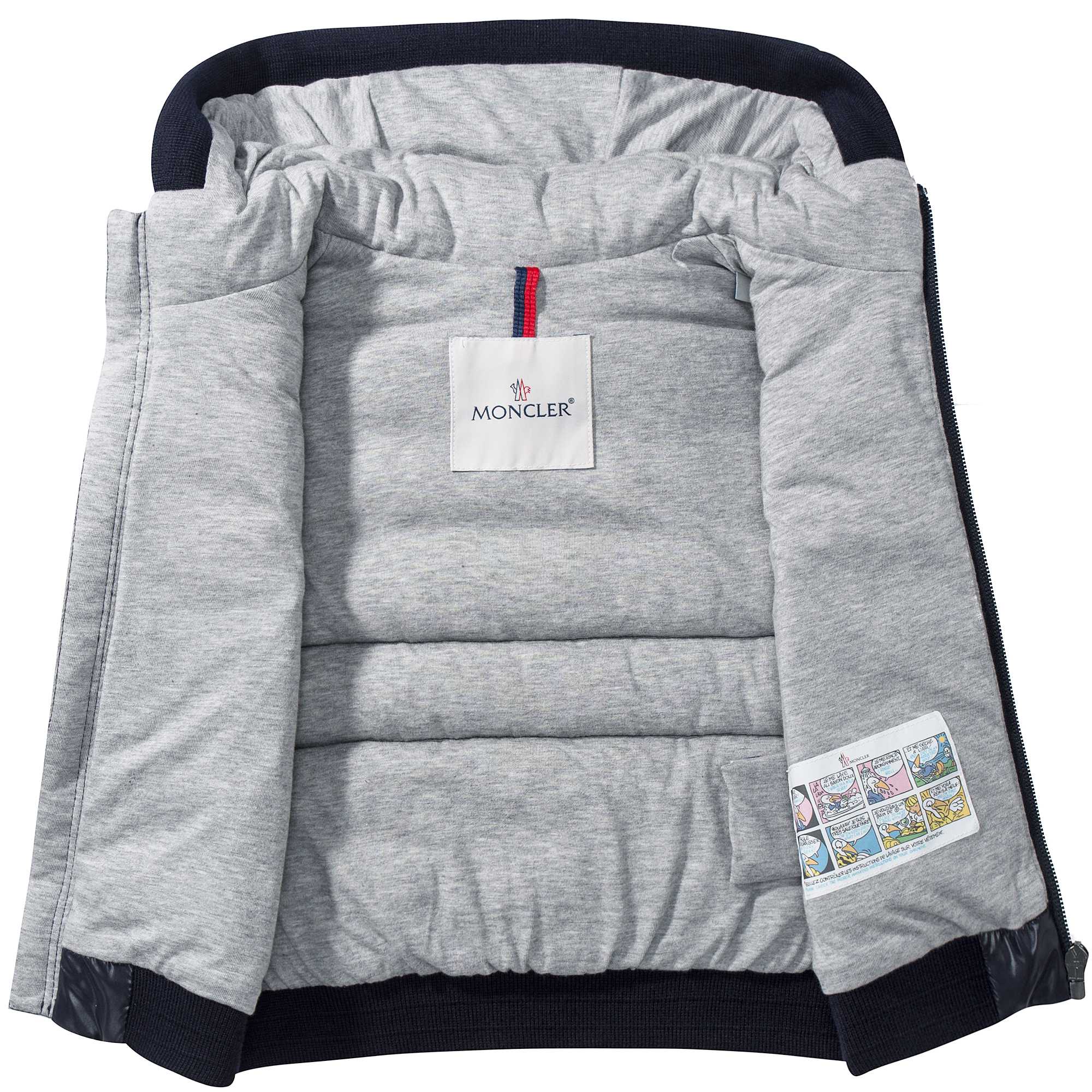 Baby Navy Blue Down Padded Gilet
