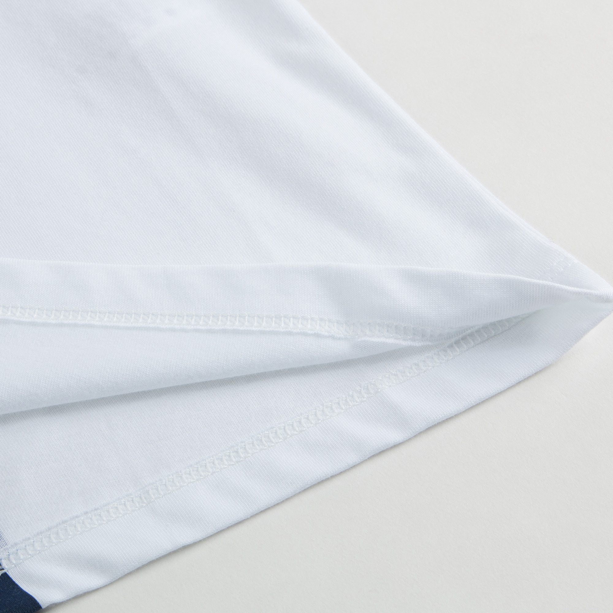 Boys White "M" Vest