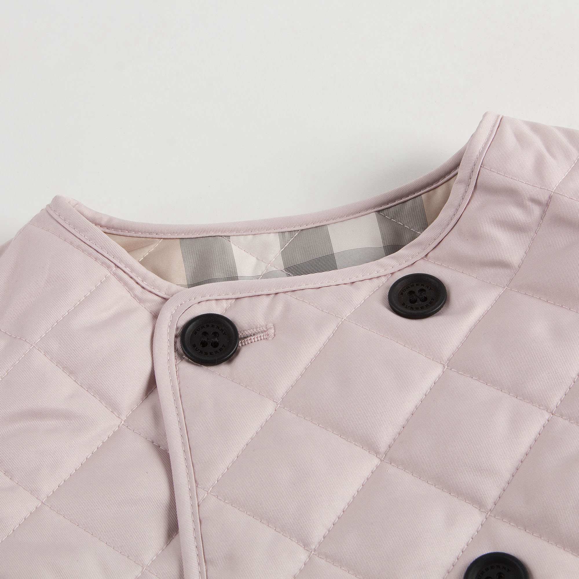 Baby Girls Pink Quilted Jacket