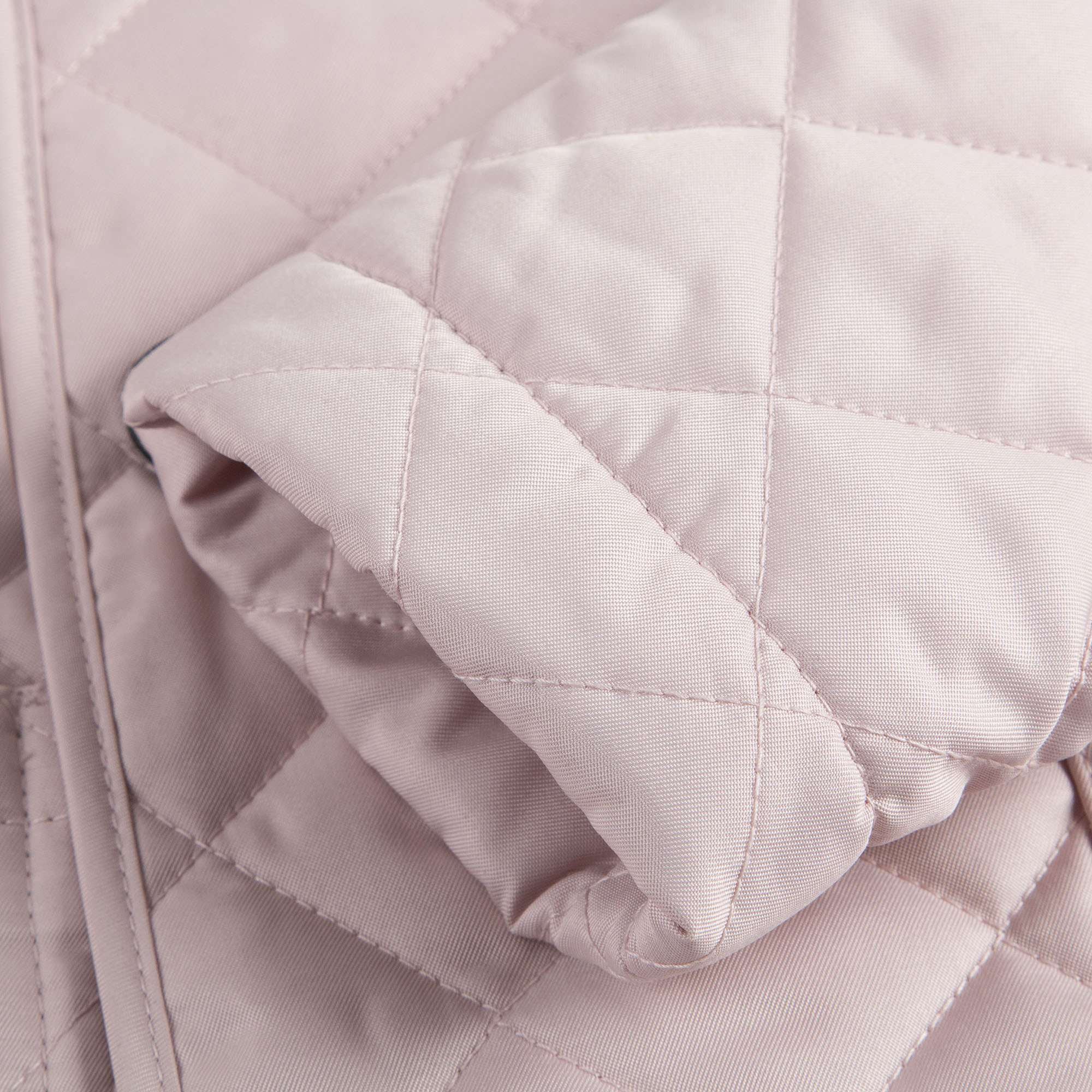 Baby Girls Pink Quilted Jacket