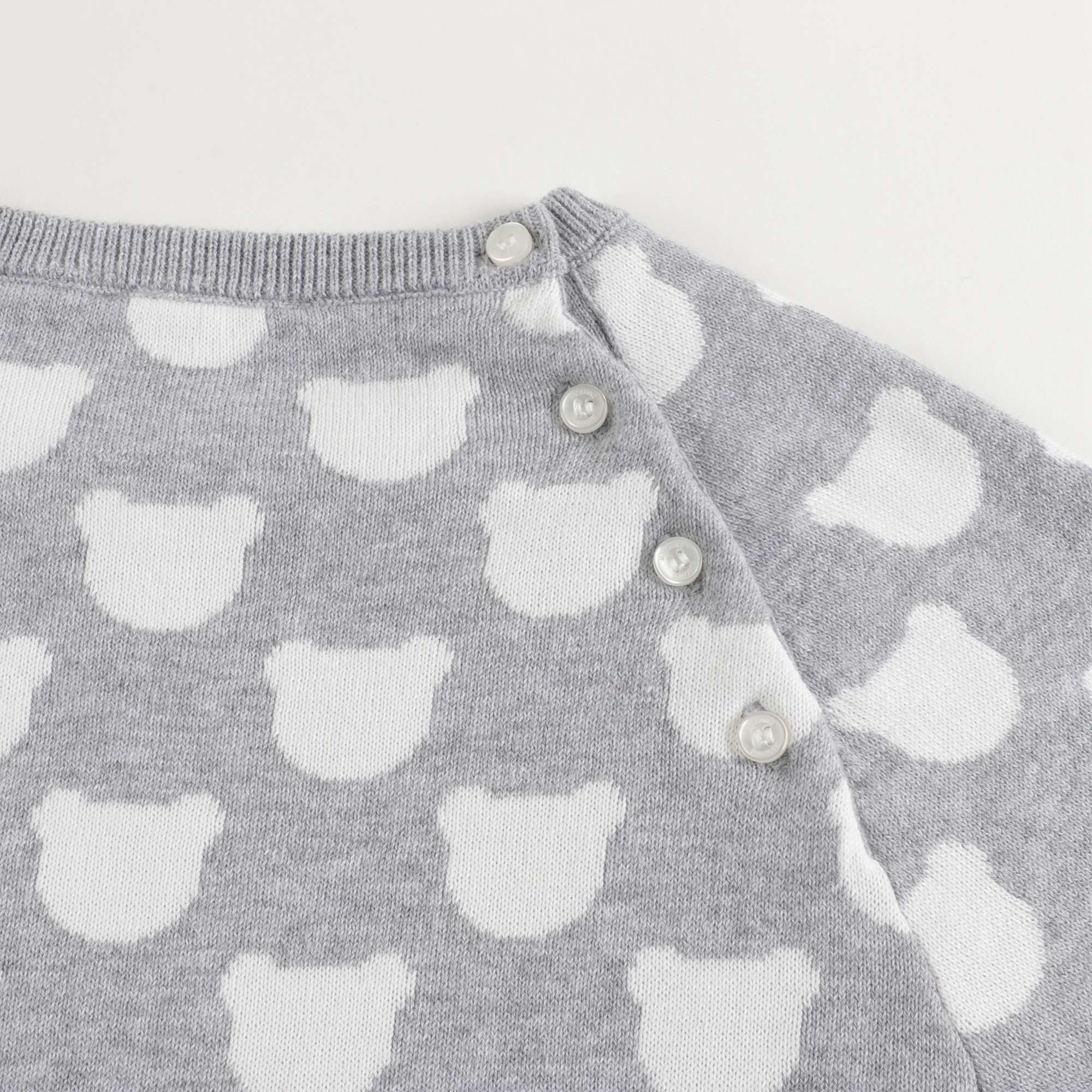 Baby Boys & Girls Grey Cotton Set