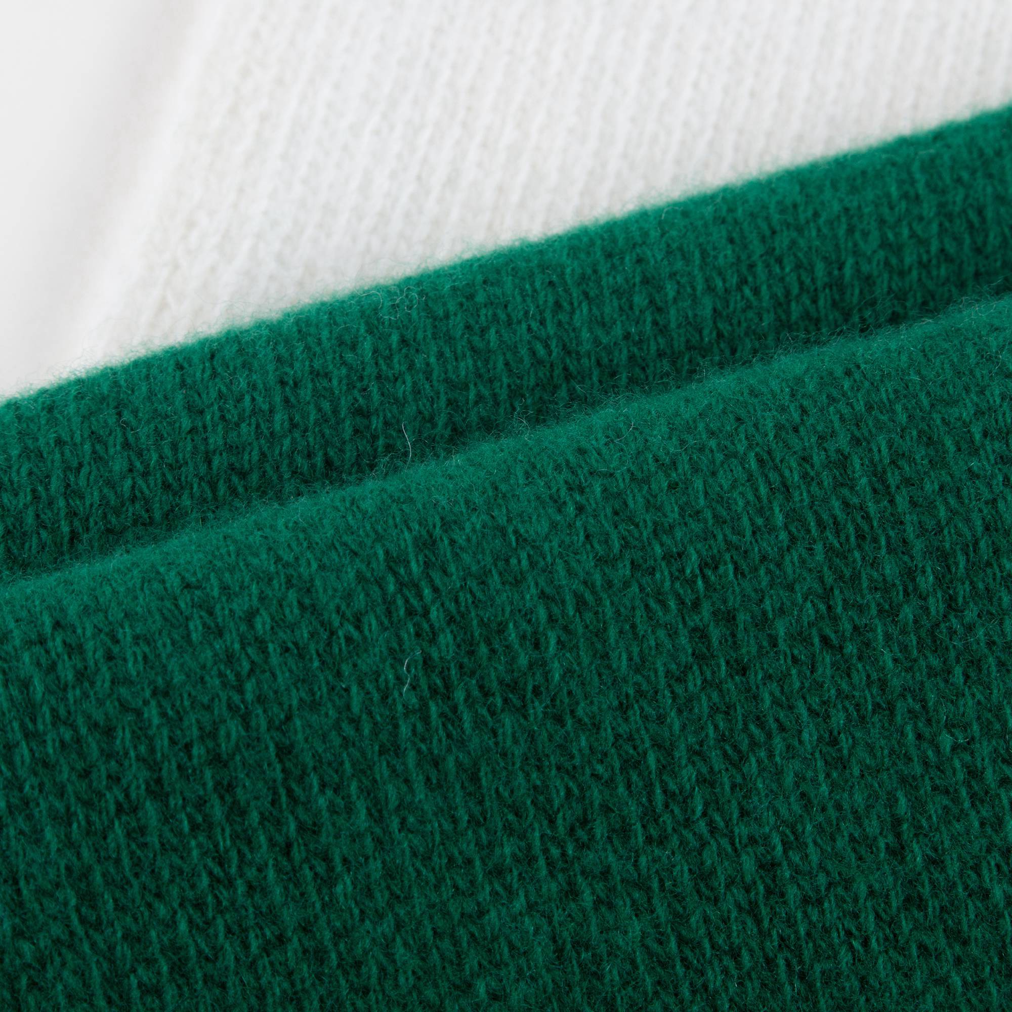 Girls Green Wool Scarf