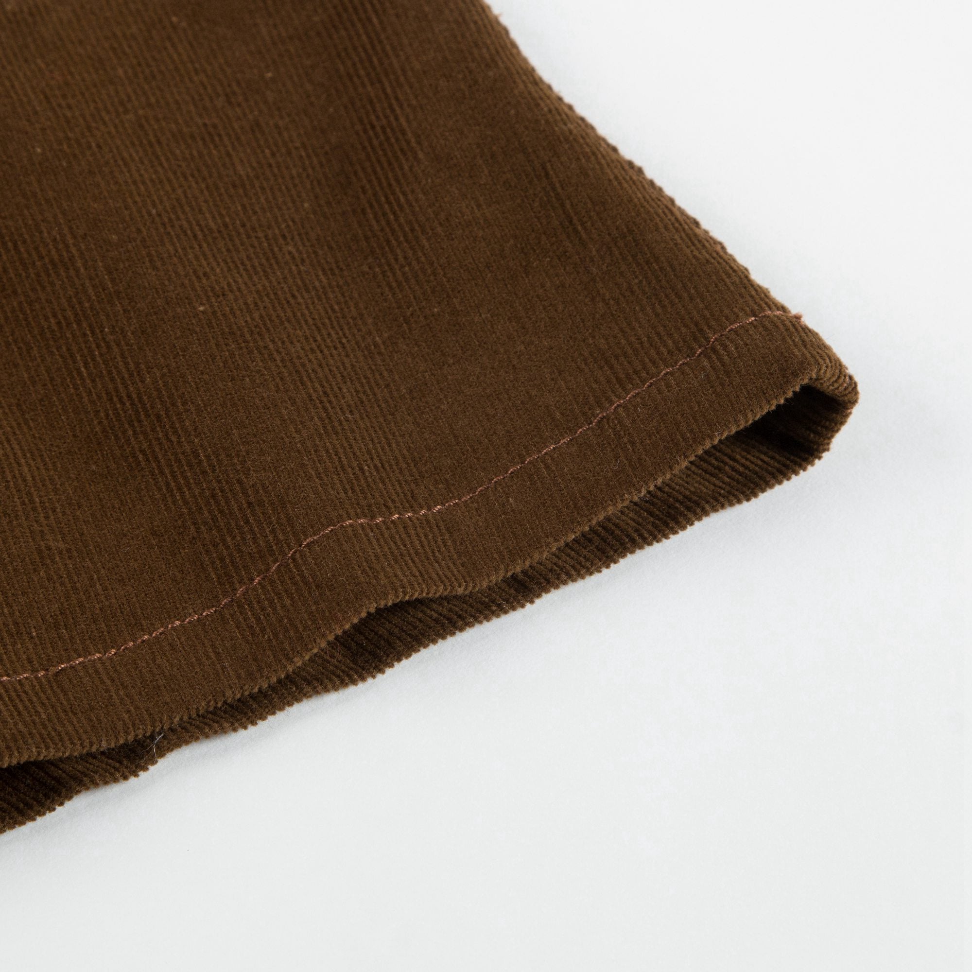 Girls Brown Cotton Dress With Belt