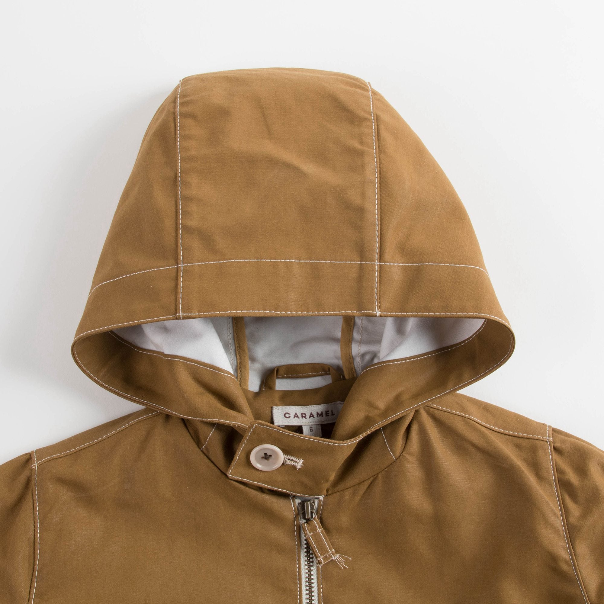 Boys Mustard Cotton Coat