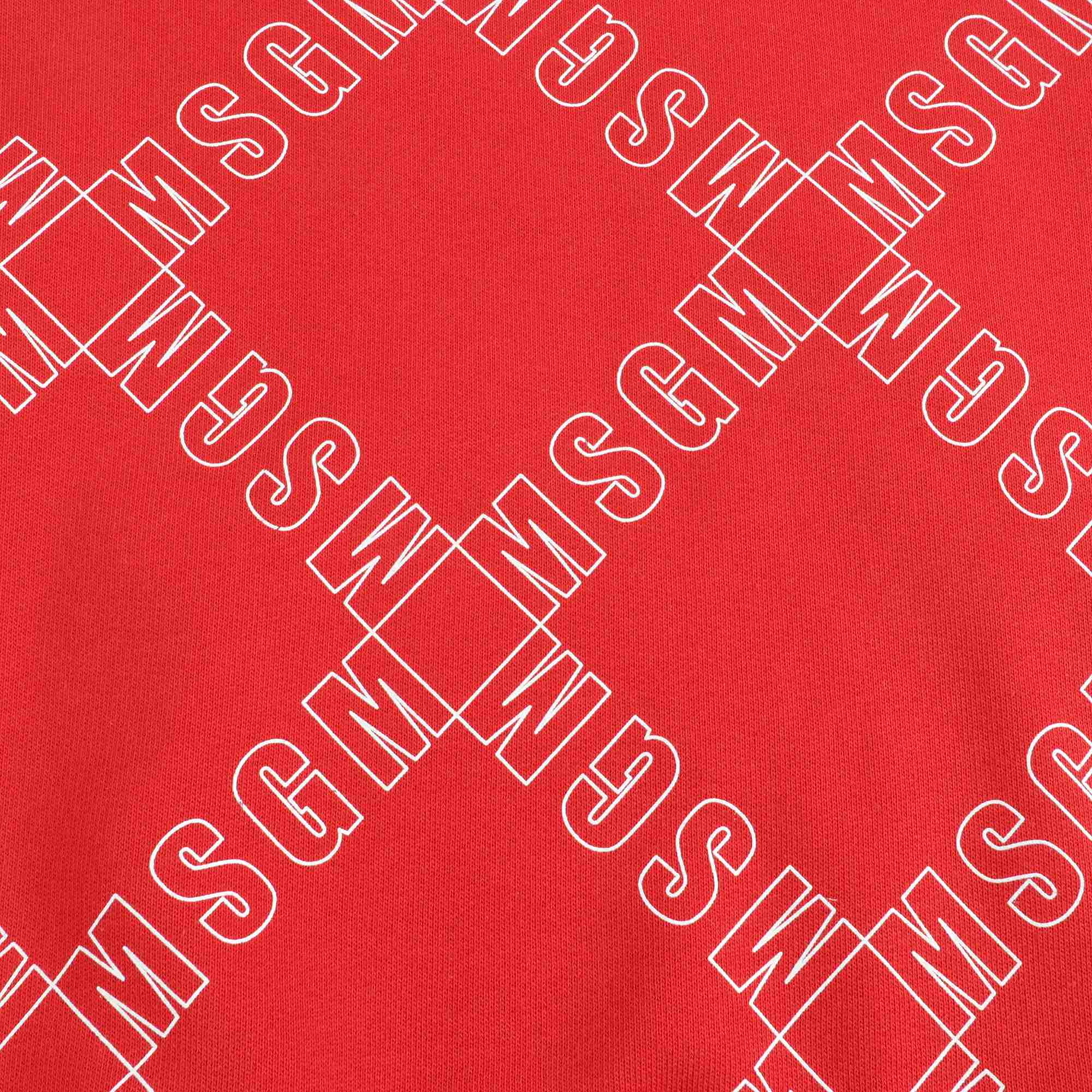 Boys Red Cotton Sweatshirt