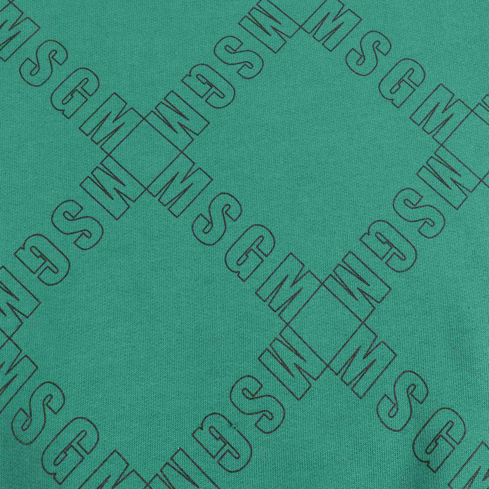 Boys Green Cotton Sweatshirt
