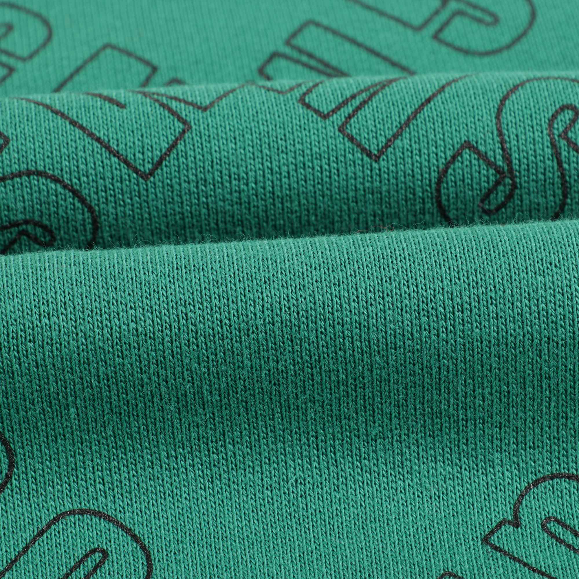 Boys Green Cotton Sweatshirt