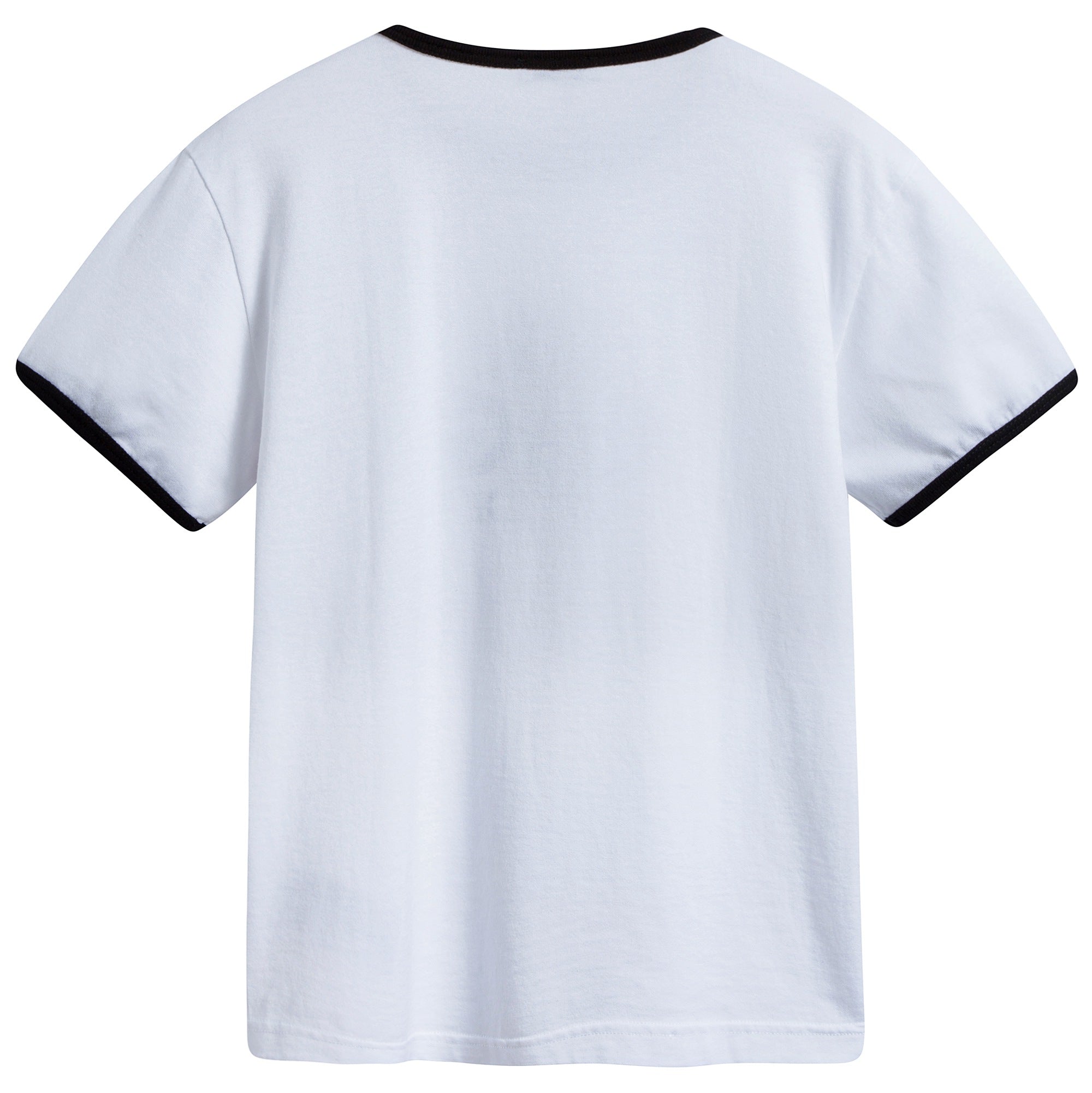 Boys & Girls White Logo T-shirt