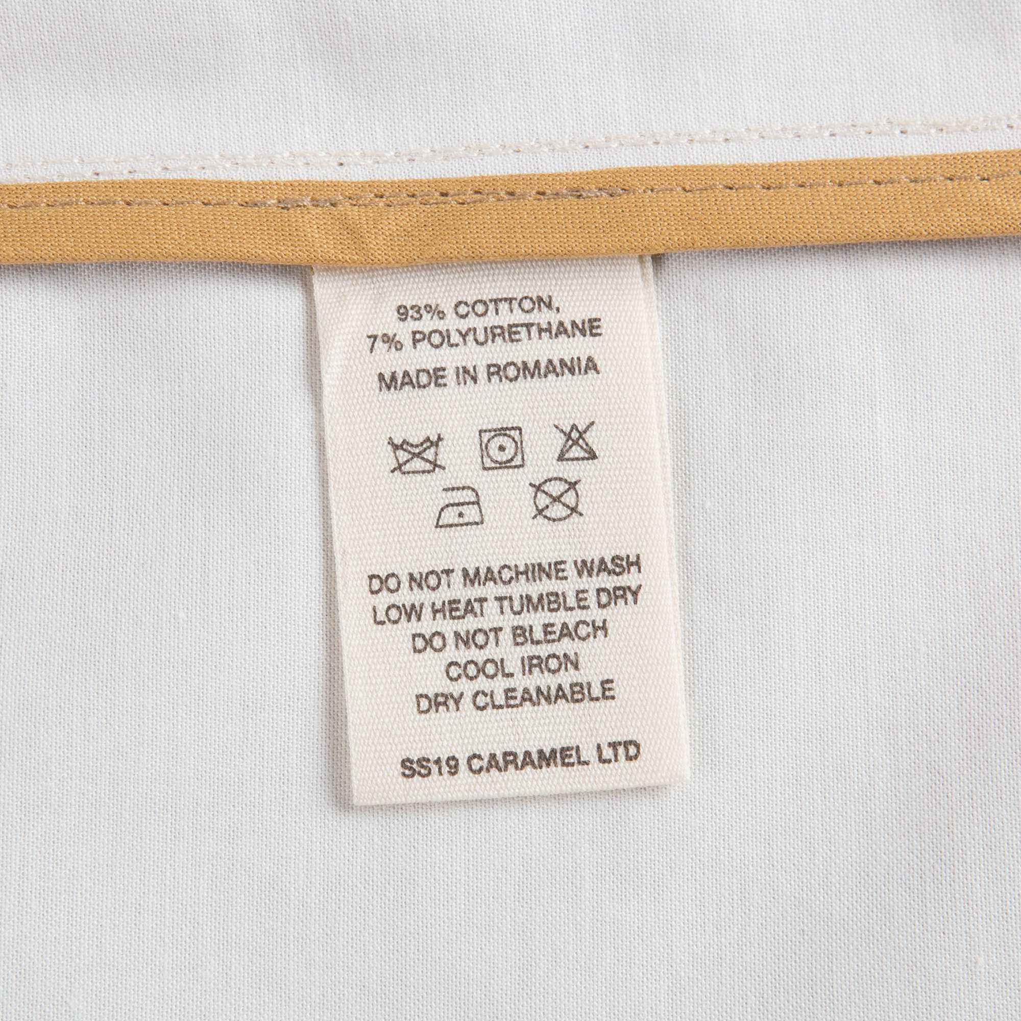 Boys Mustard Cotton Coat