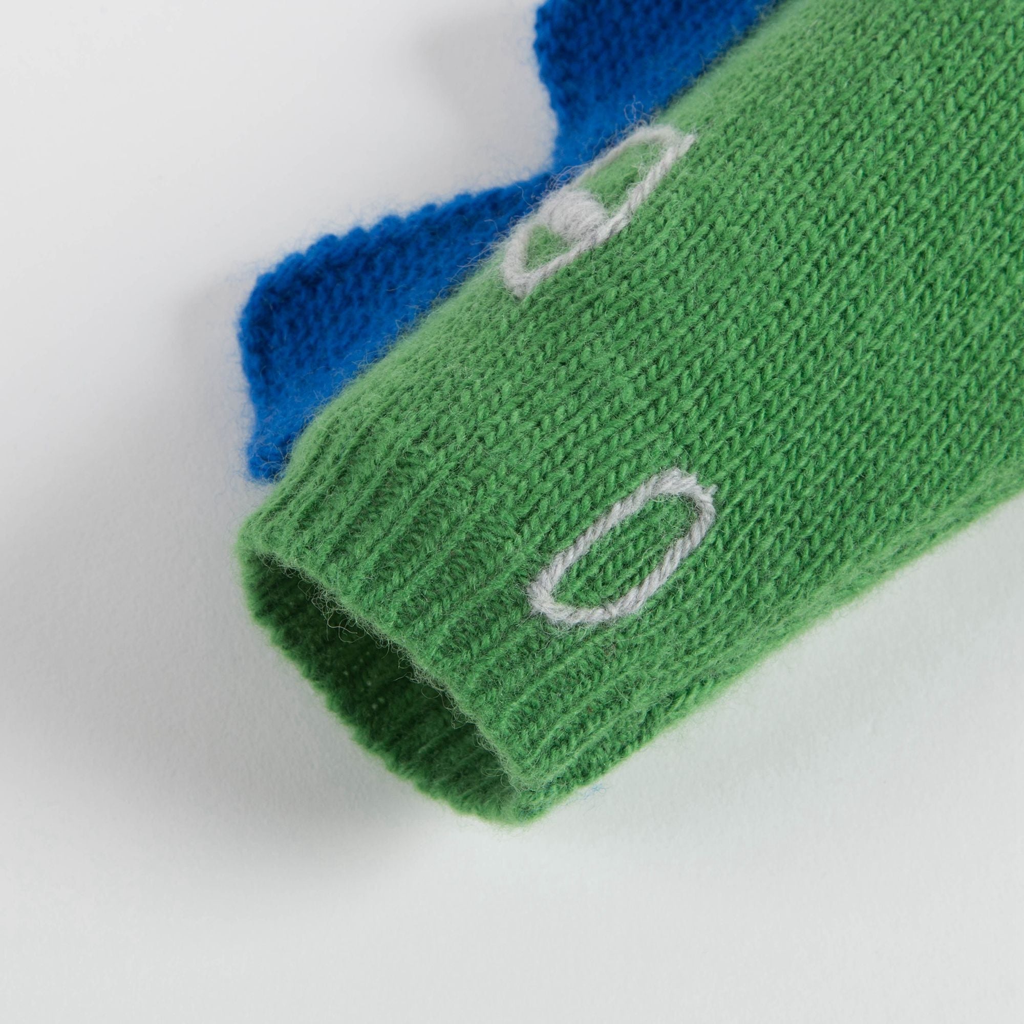Baby Boys Green Apple Wool Sweater