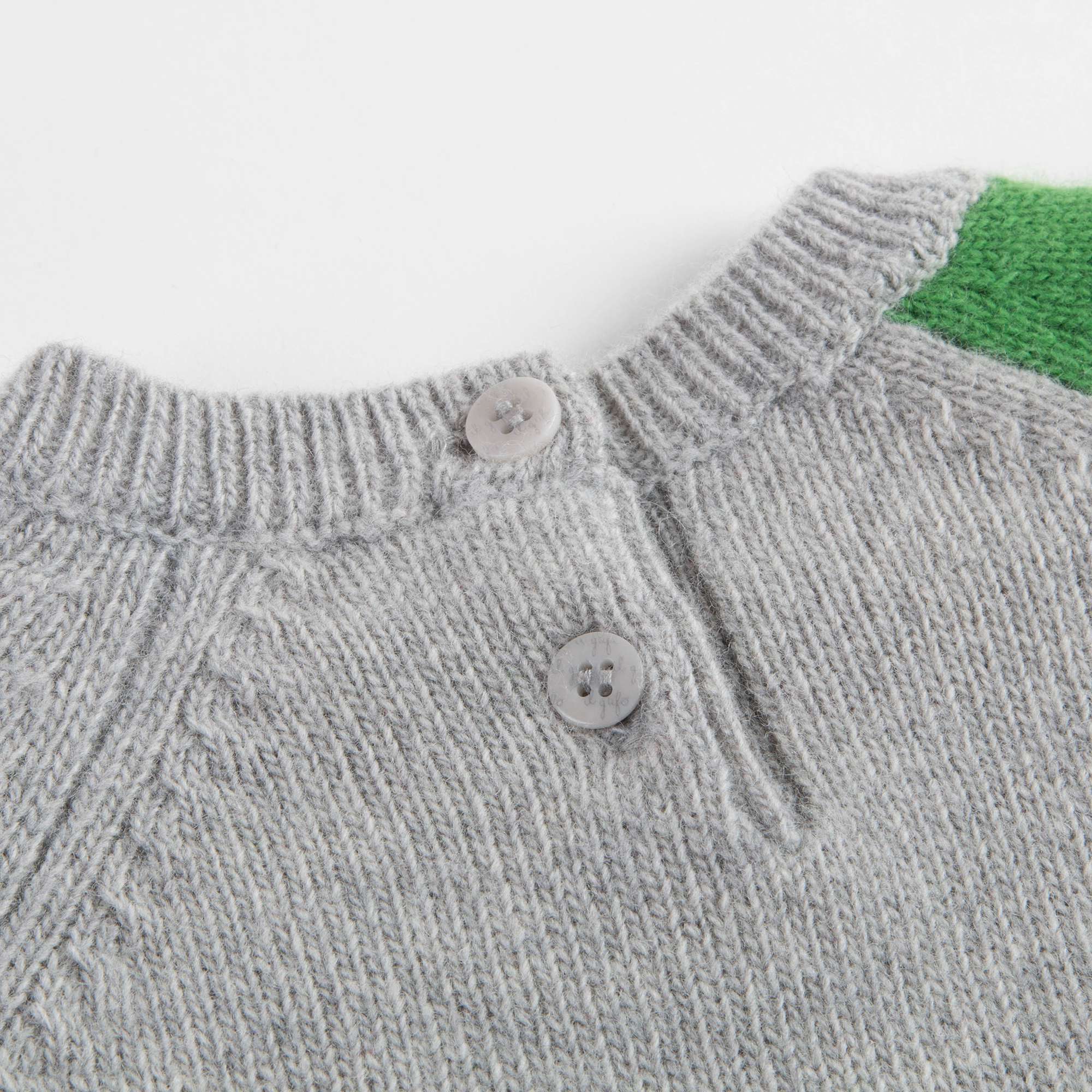 Baby Boys Green Apple Wool Sweater