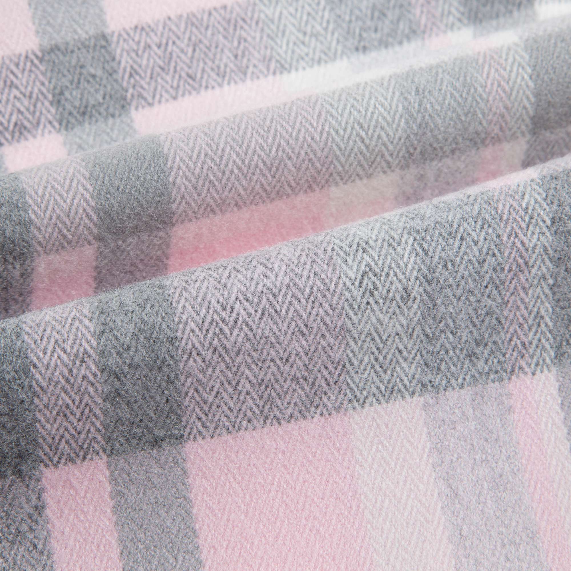 Baby Girls Pink Check Trousers