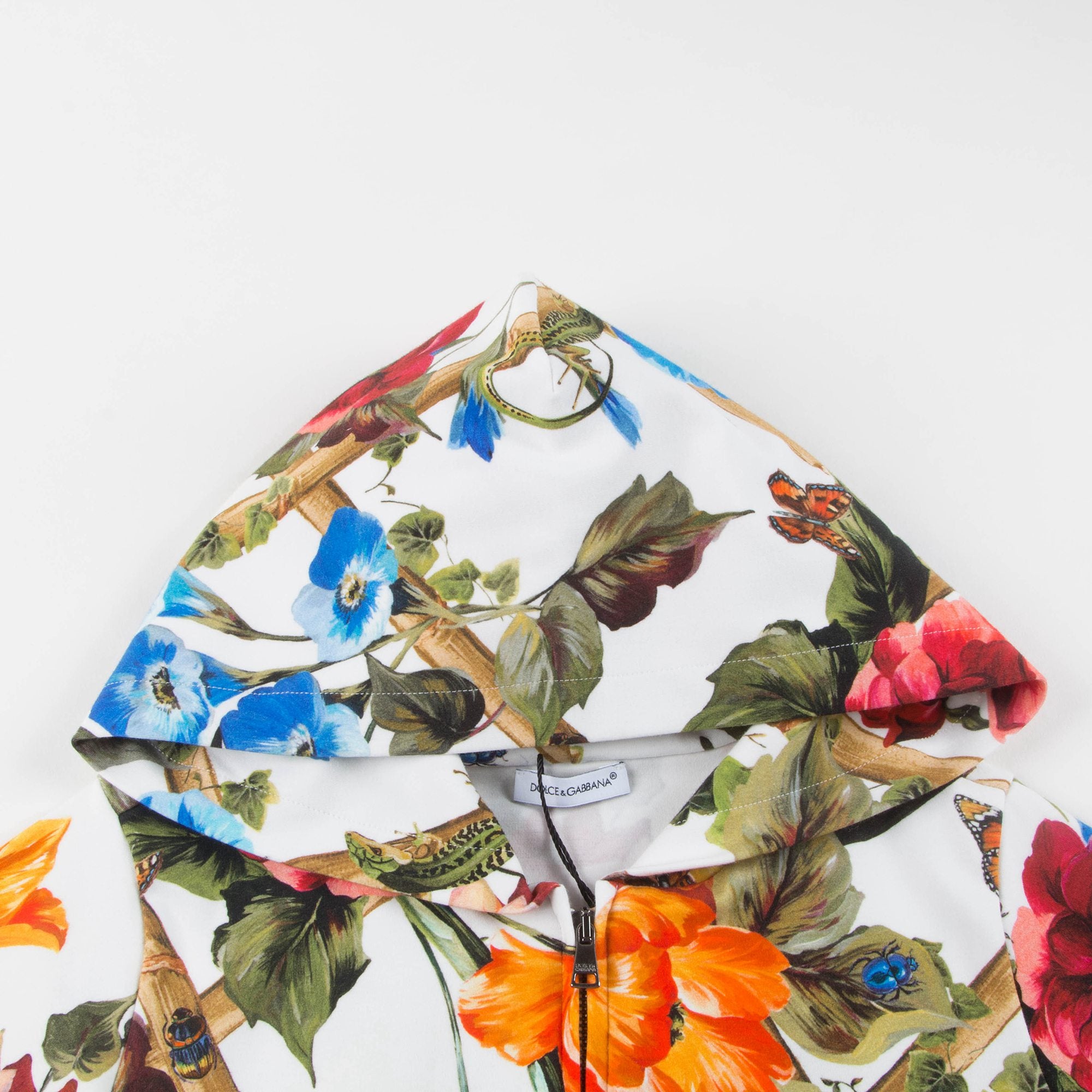 Girls Orange Cotton & Silk Cardigan
