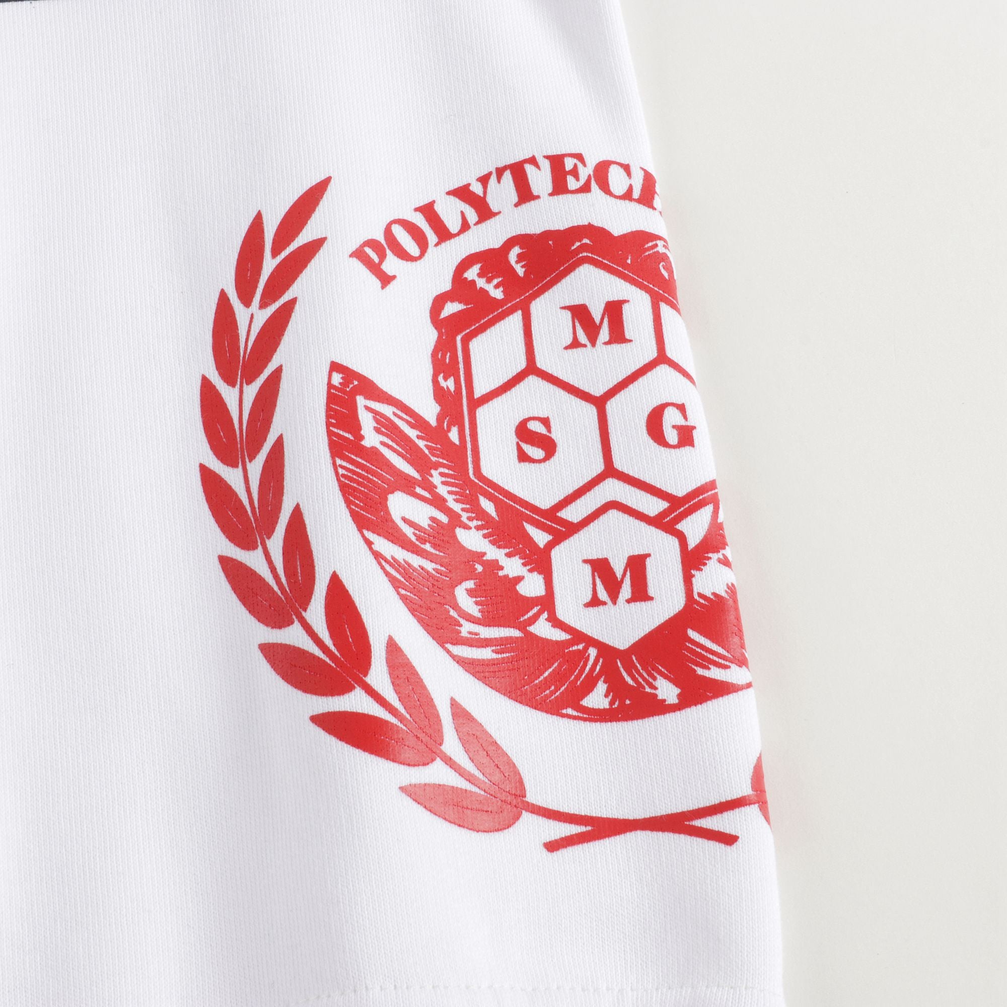 Boys White Cotton Sweatshirt