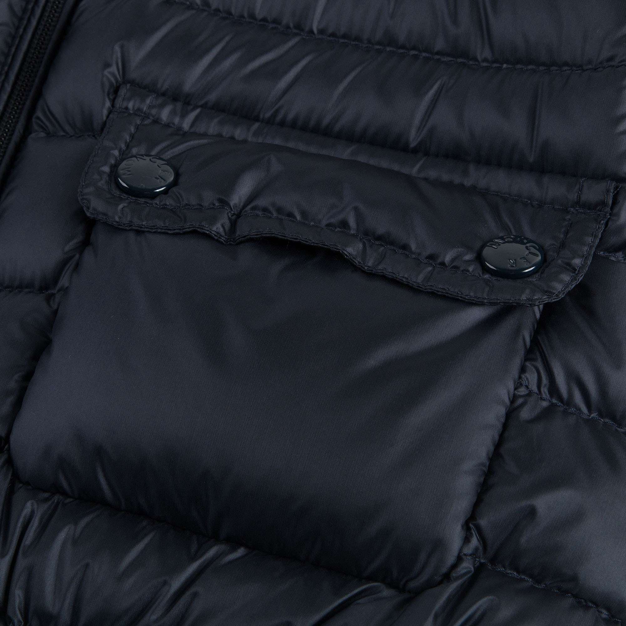 Baby Girls Dark Blue 'Lans' Down Padded Jacket