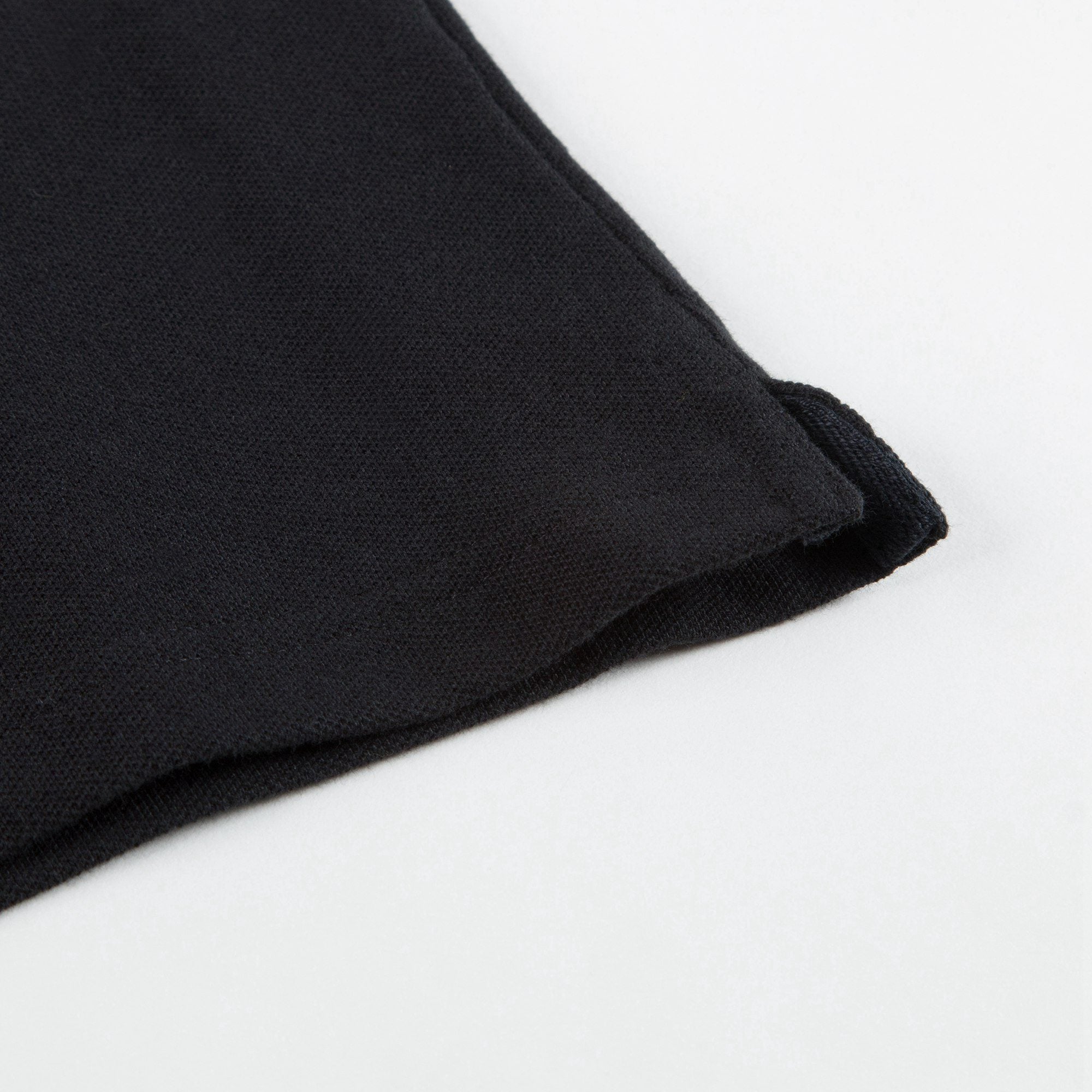 Boys Black & White Logo Polo Shirt