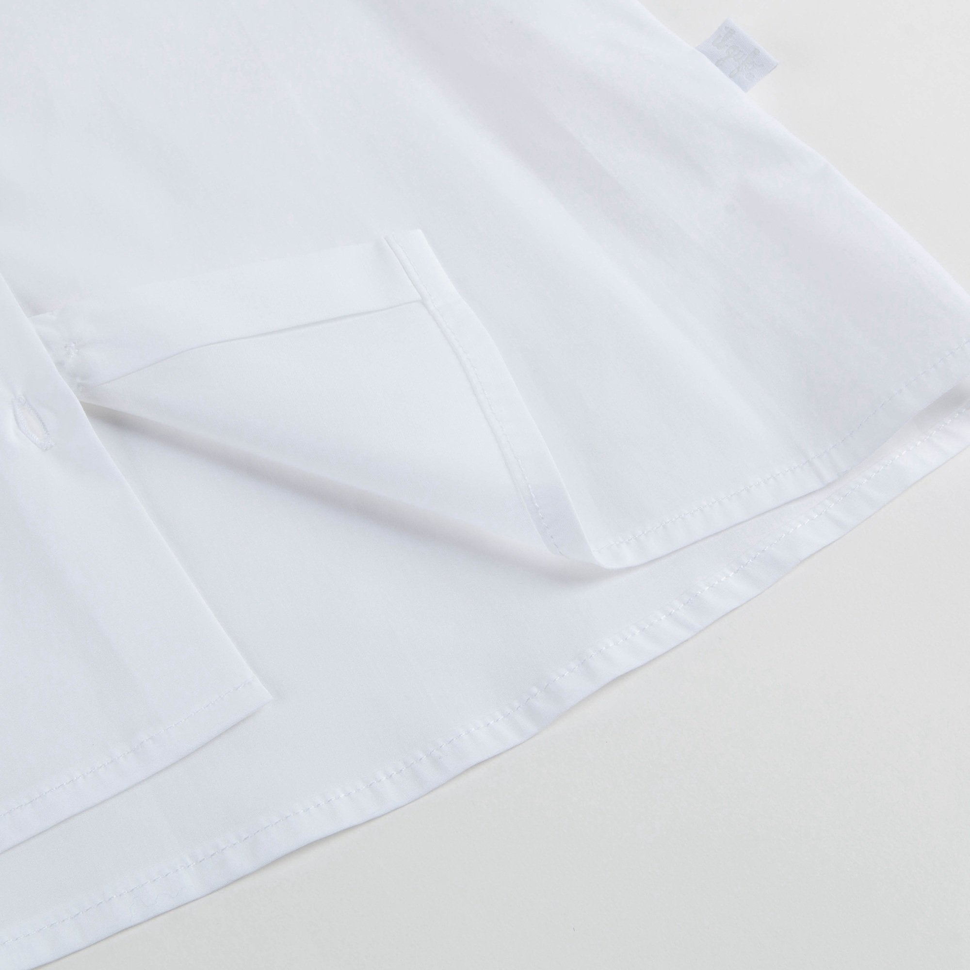 Girls White Cotton Shirt
