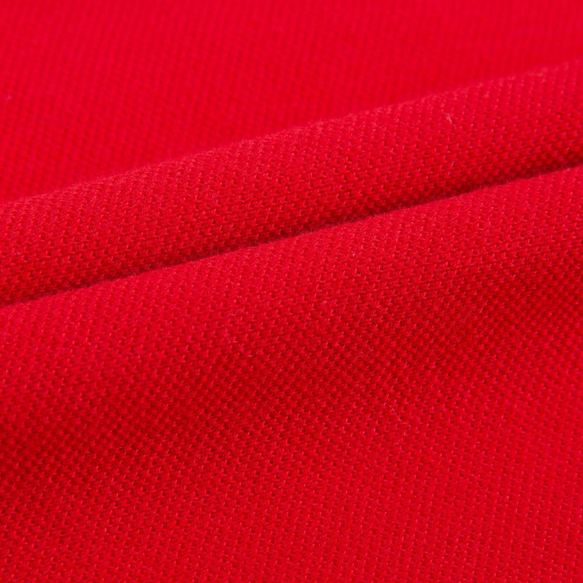 Boys Red Stars Printed Polo Shirt