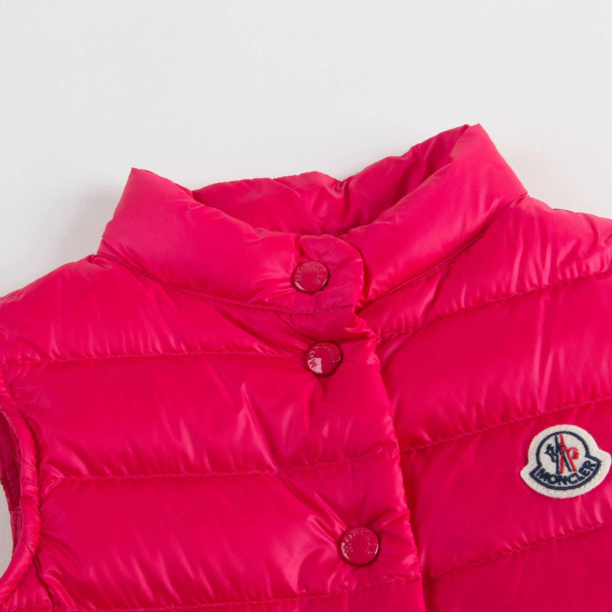 Baby Girls Fuchsia "Liane" Down Padded Gilet