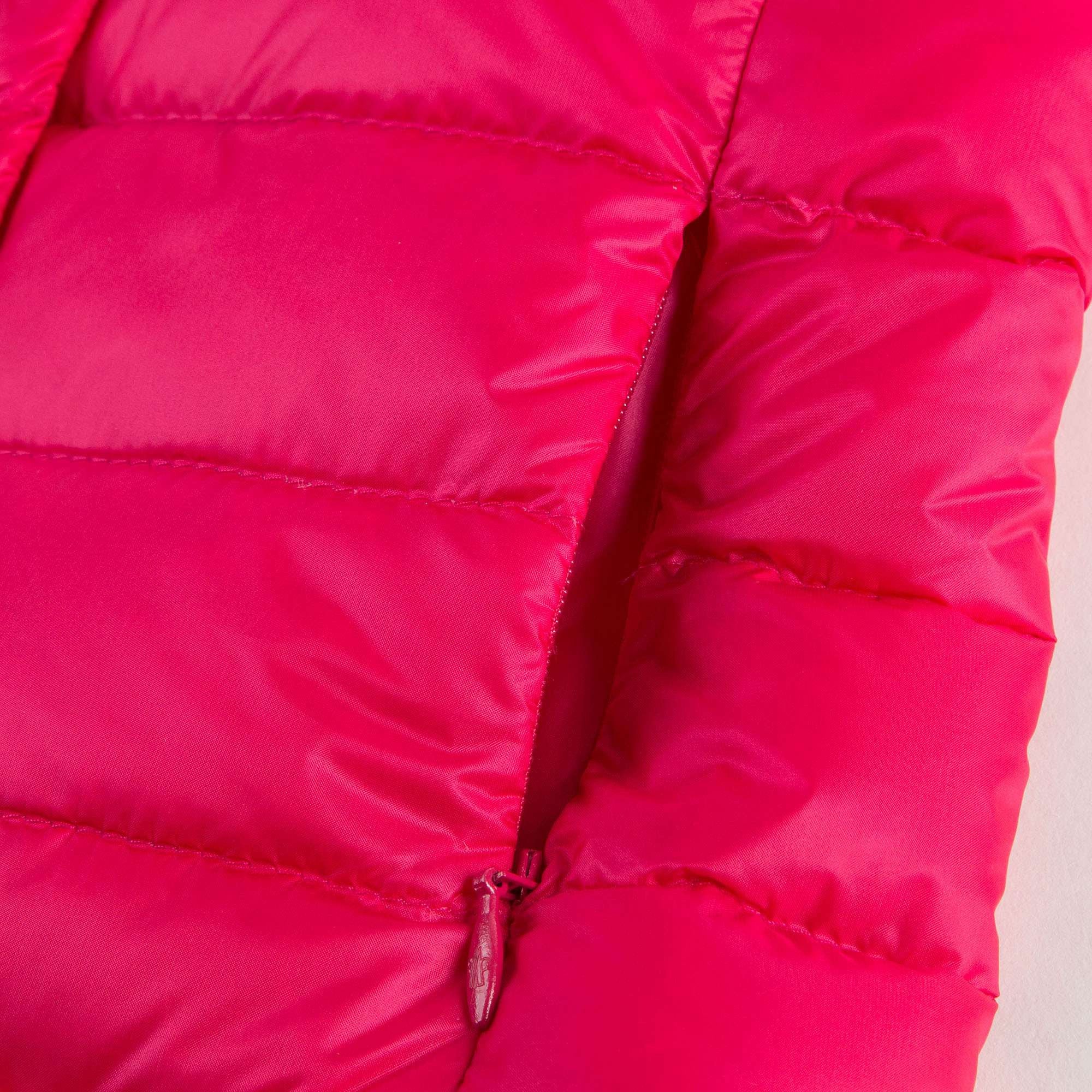 Baby Girls Fuchsia "Liane" Down Padded Gilet
