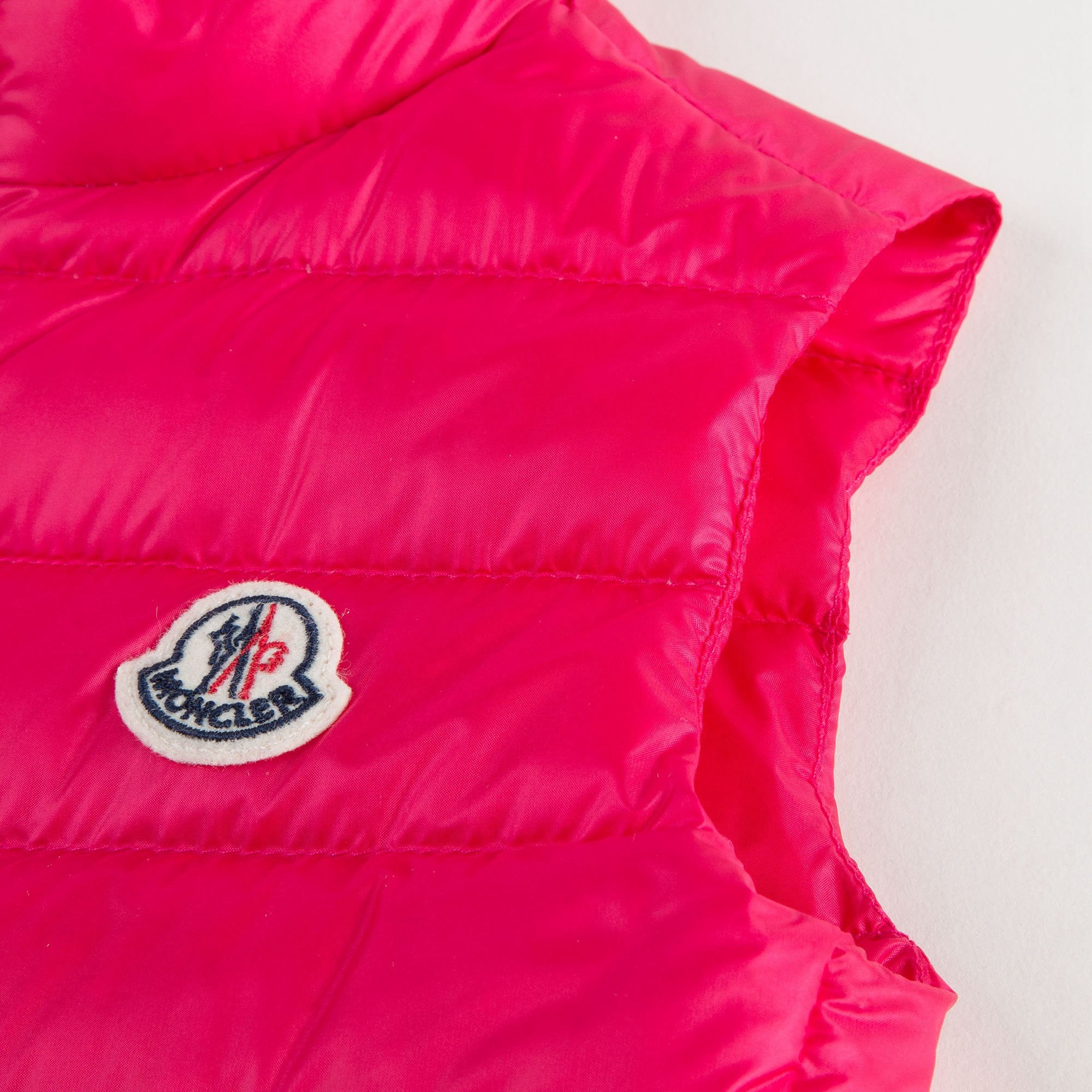 Baby Girls Fuchsia "New Cherame"Down Padded Gilet