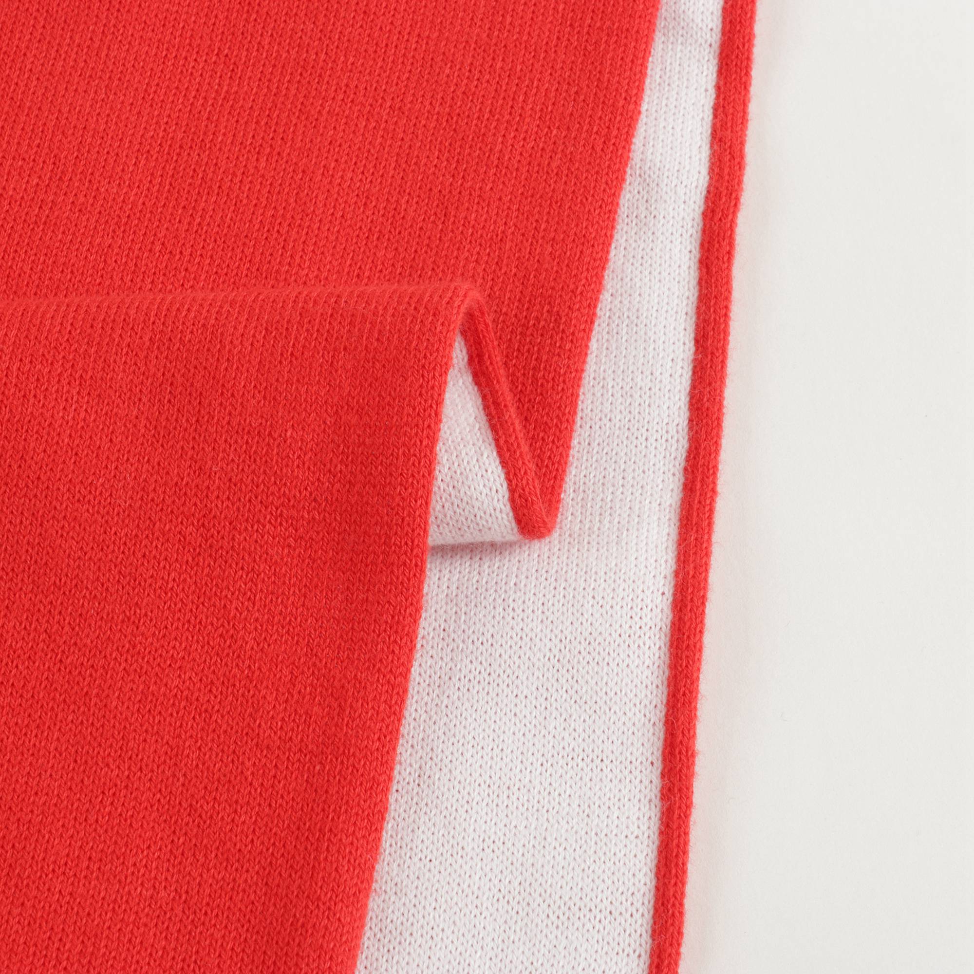 Boys & Girls Red Teddy Bear Cotton Scarf