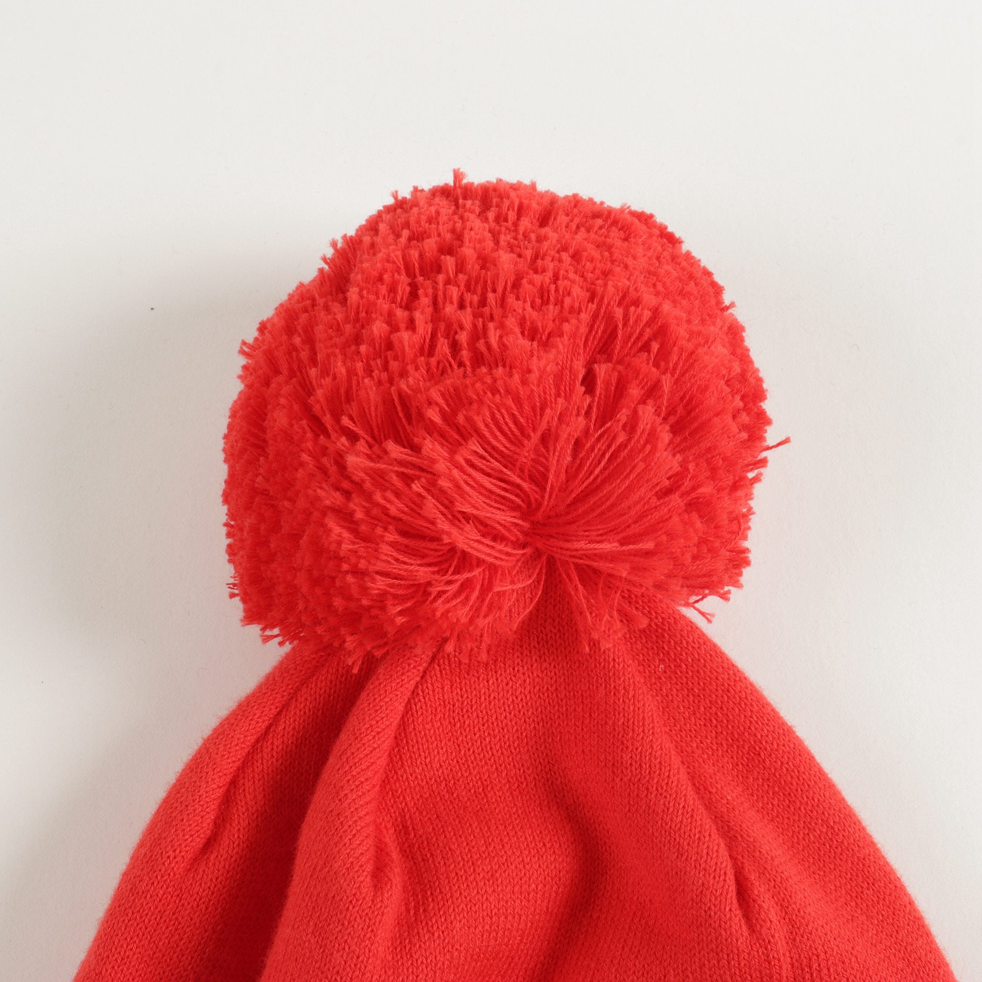 Baby Boys & Girls Poppy Red Cotton Hat