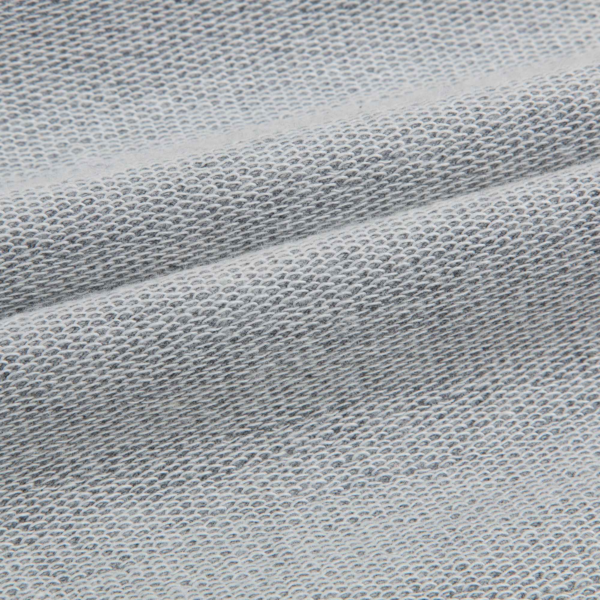 Girls Steel Grey & Night Blue Cotton Sweater