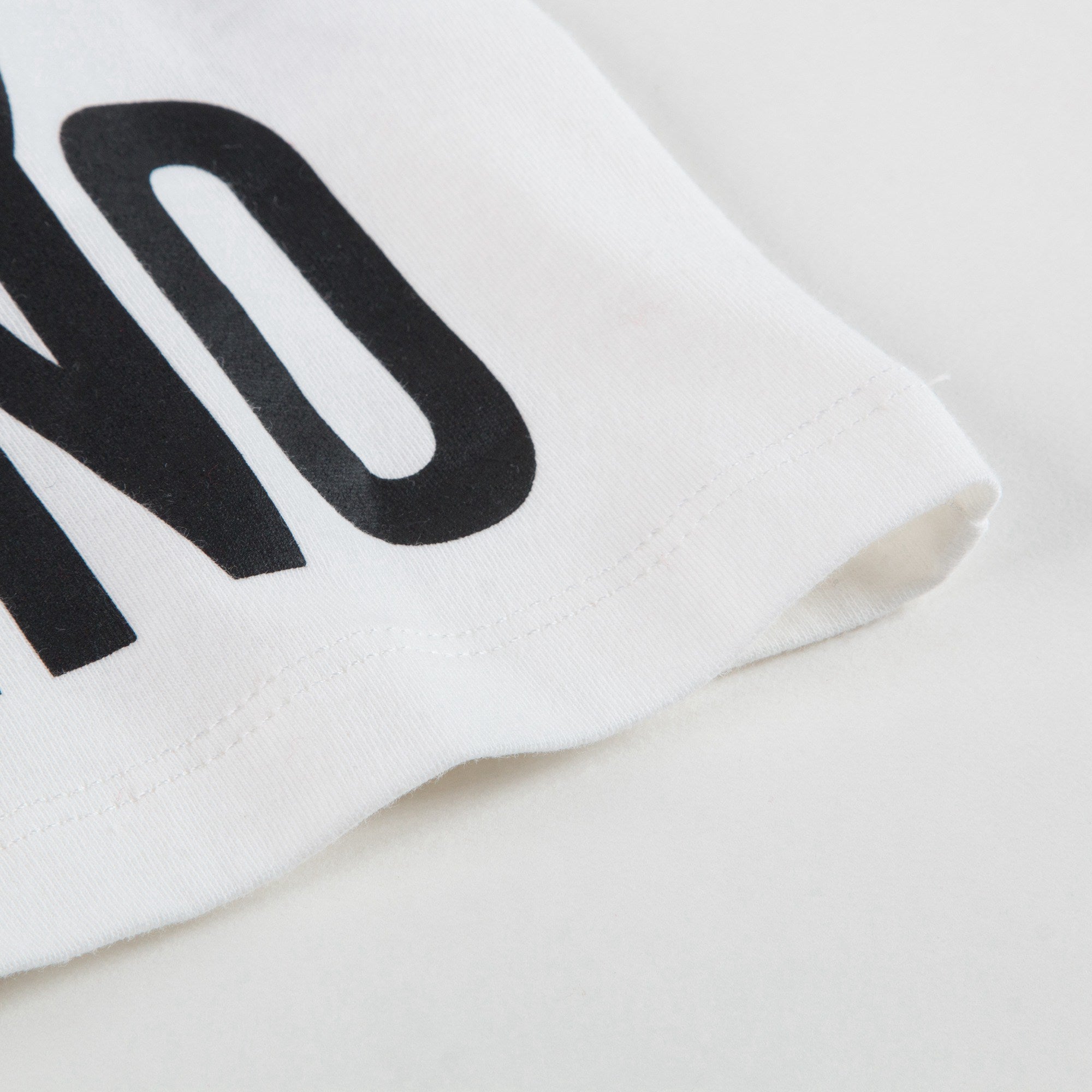 Boys & Girls White Teddy Printed T-shirt
