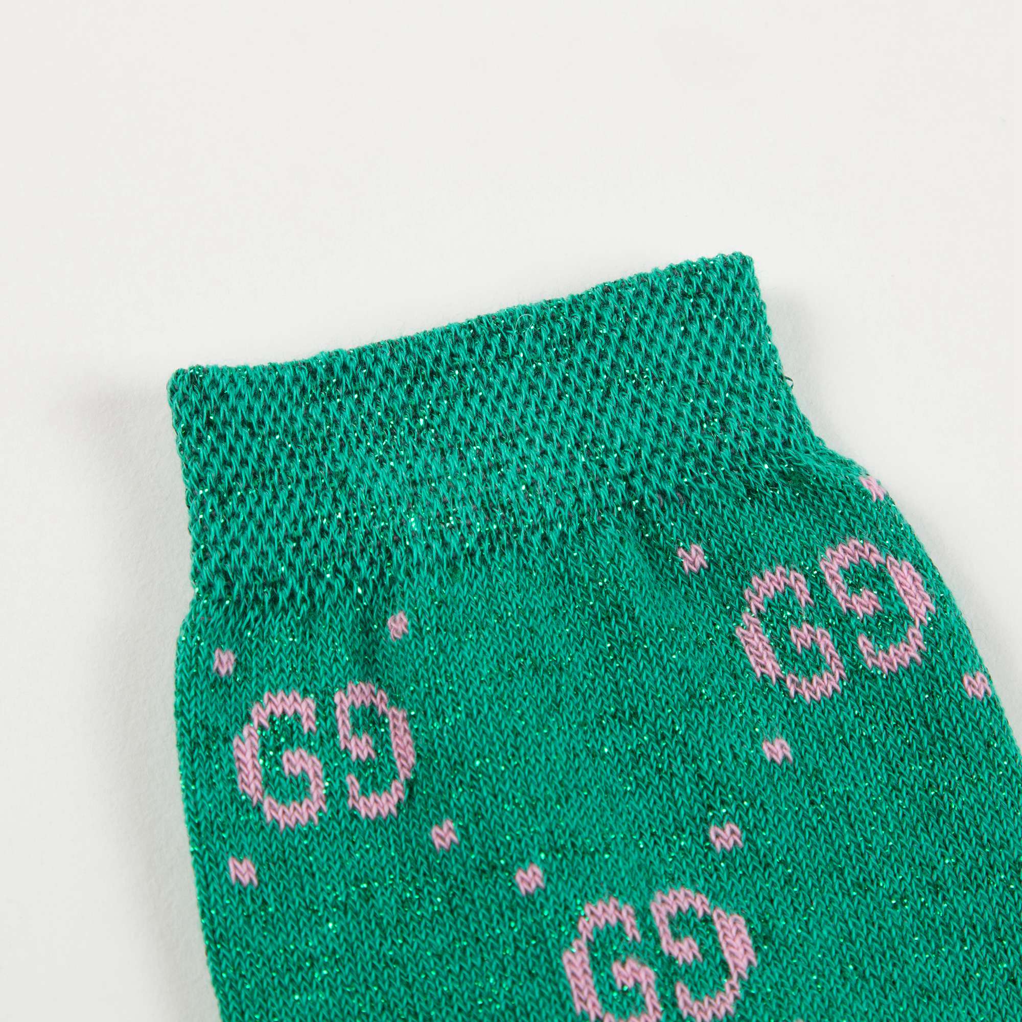 Boys & Girls  Green Pink "GG" Socks