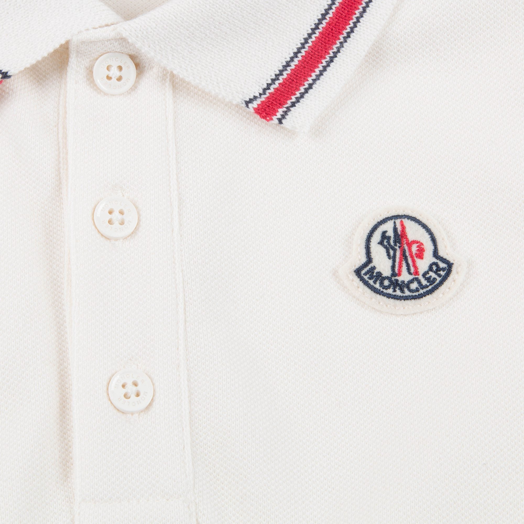 Baby Ivory Polo Babysuit