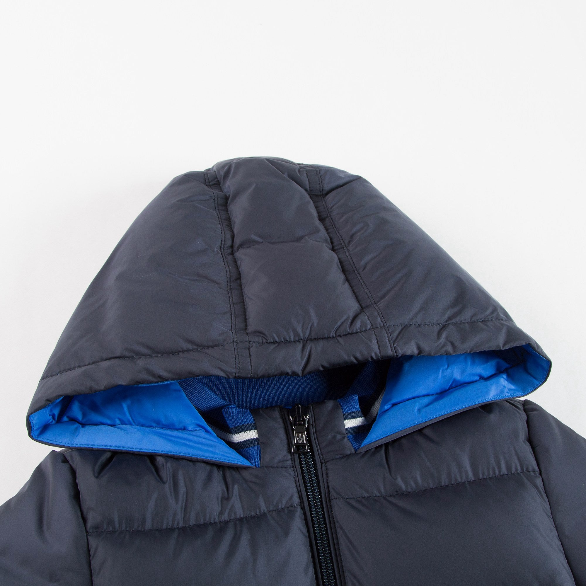 Baby Boys Navy Blue 'Stefan' Down Padded Jacket