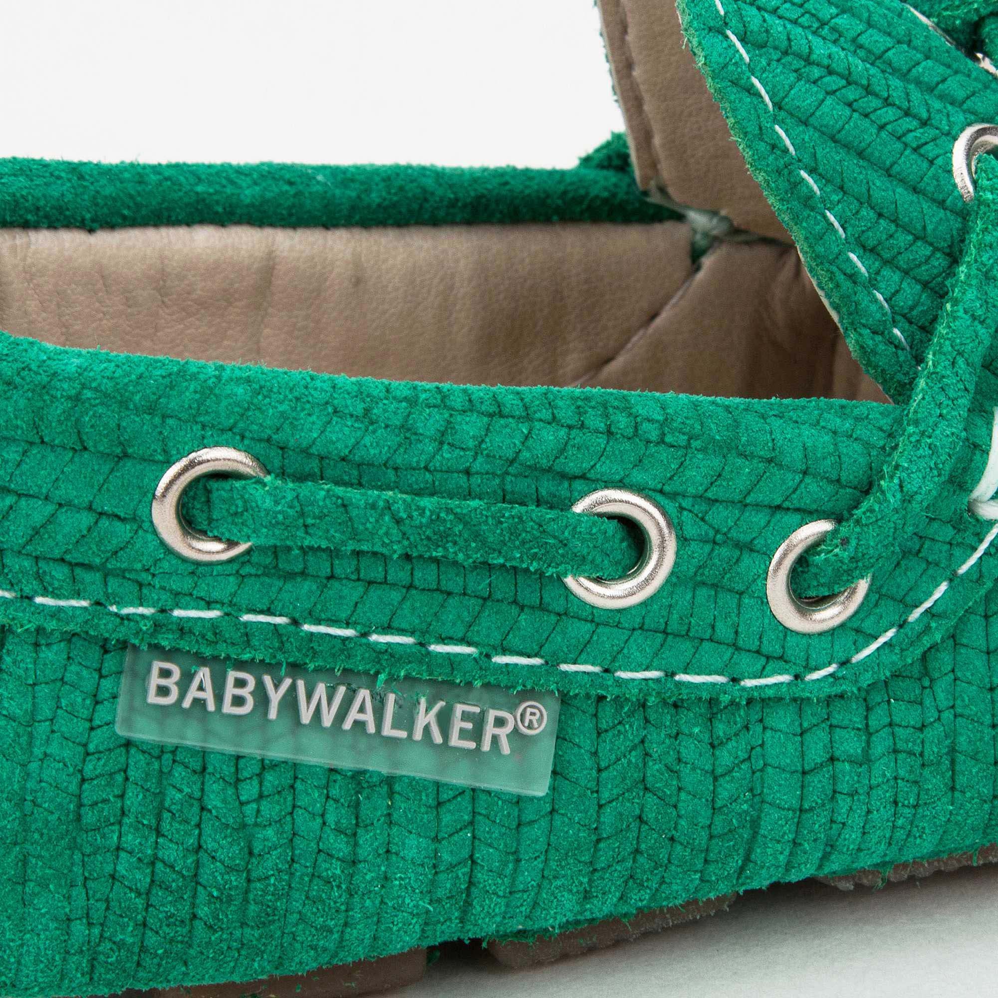Boys & Girls Green Suede Leather Tasselled Loafers