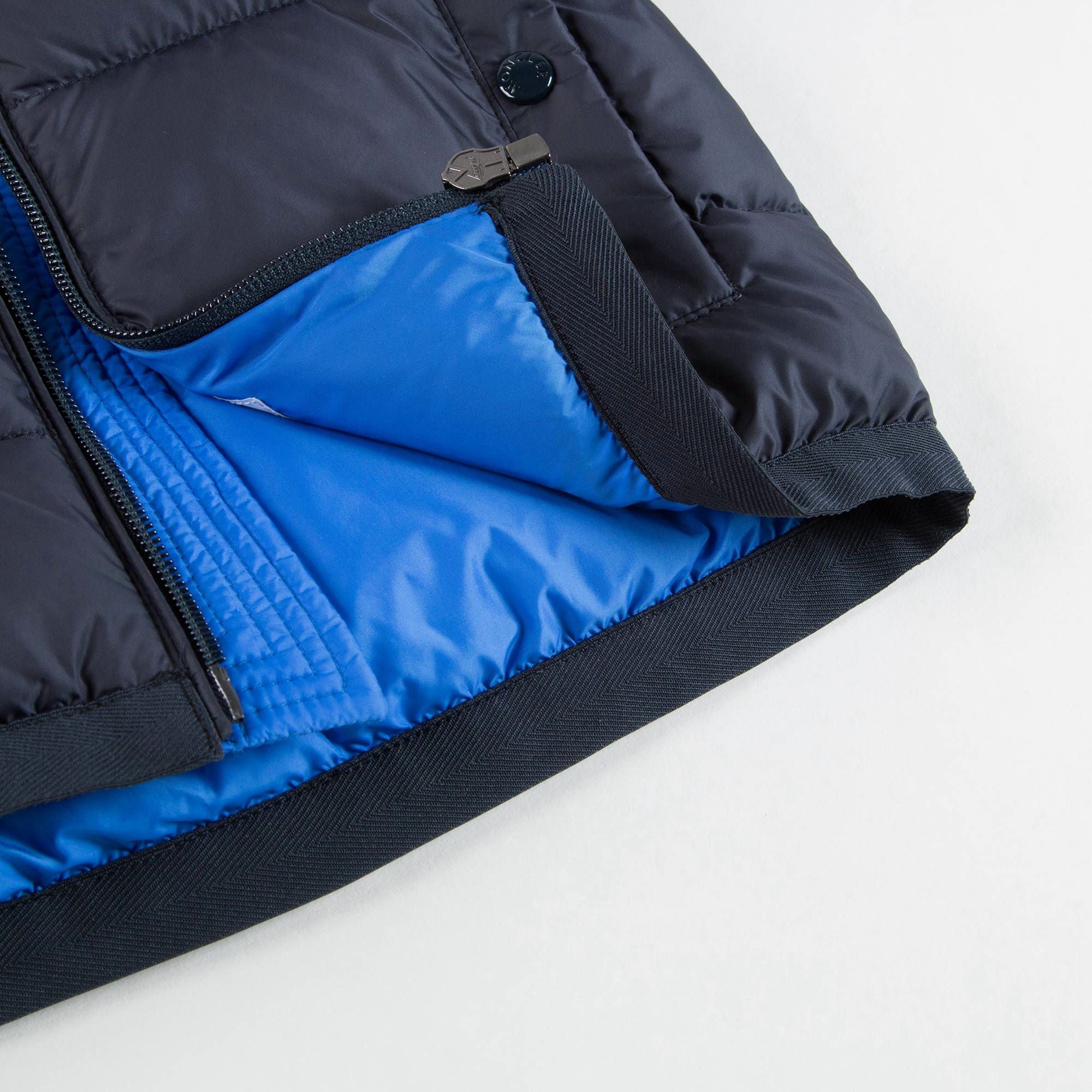 Baby Boys Navy Blue 'Stefan' Down Padded Jacket
