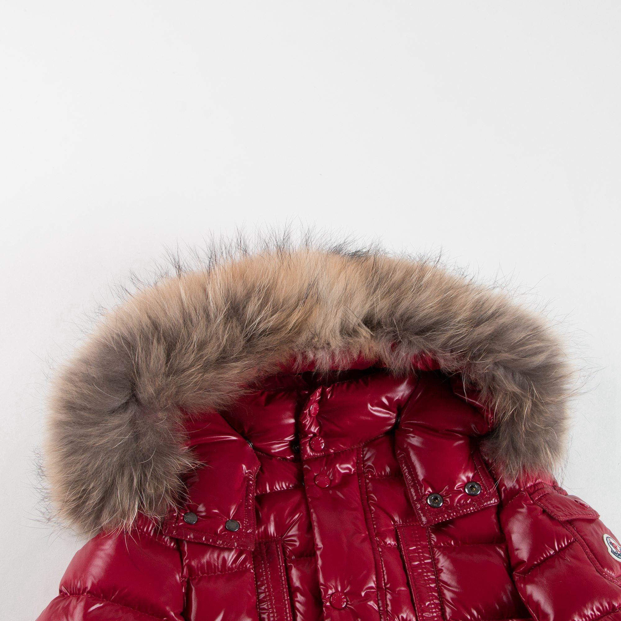 Boys Red 'Riviere' Down Padded Coat
