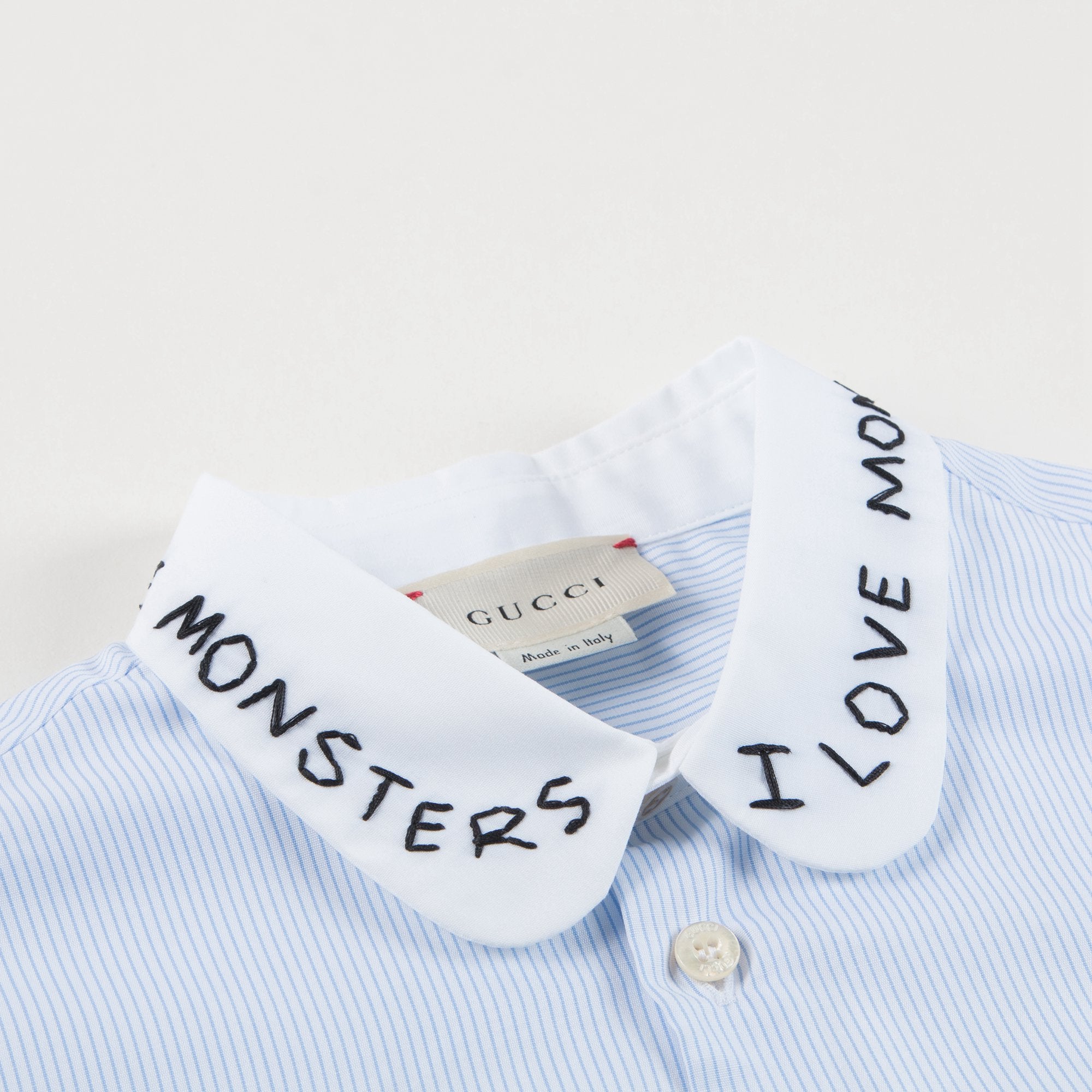 Boys Light Blue Cotton  Shirt