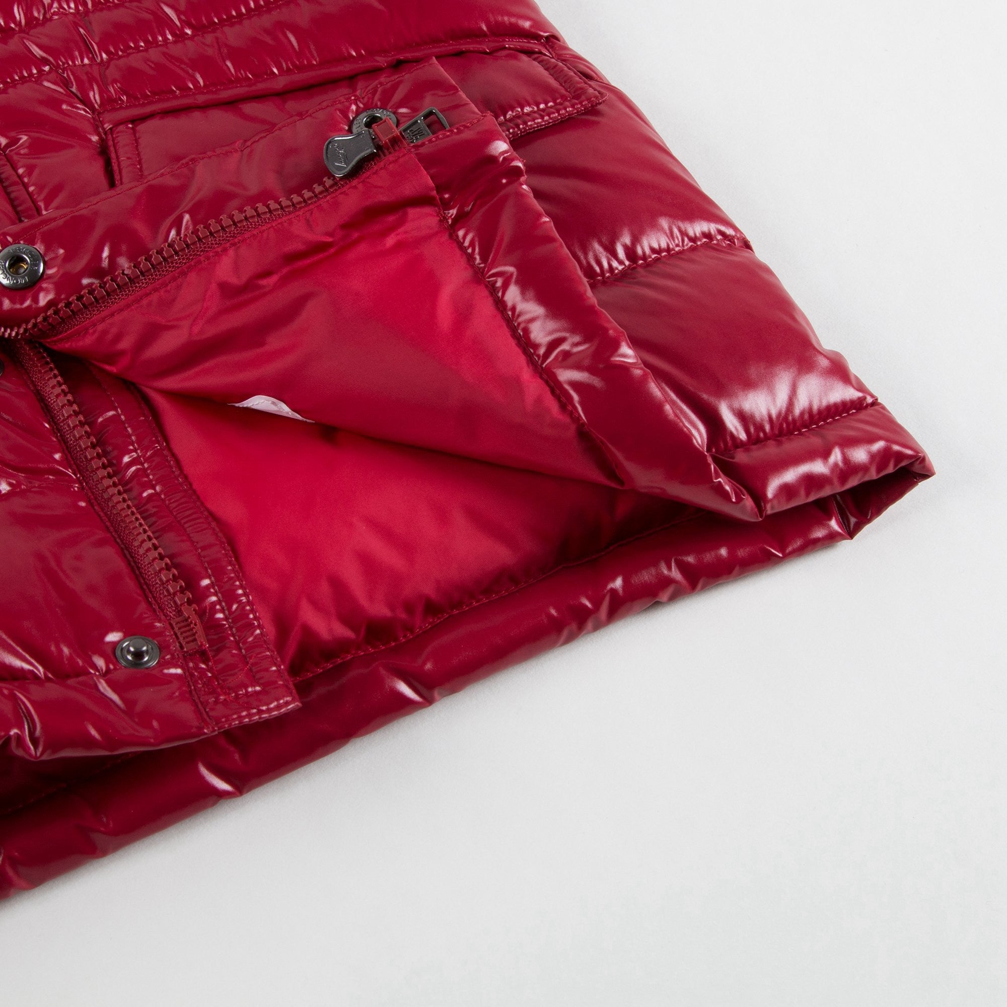 Boys Red 'Riviere' Down Padded Coat