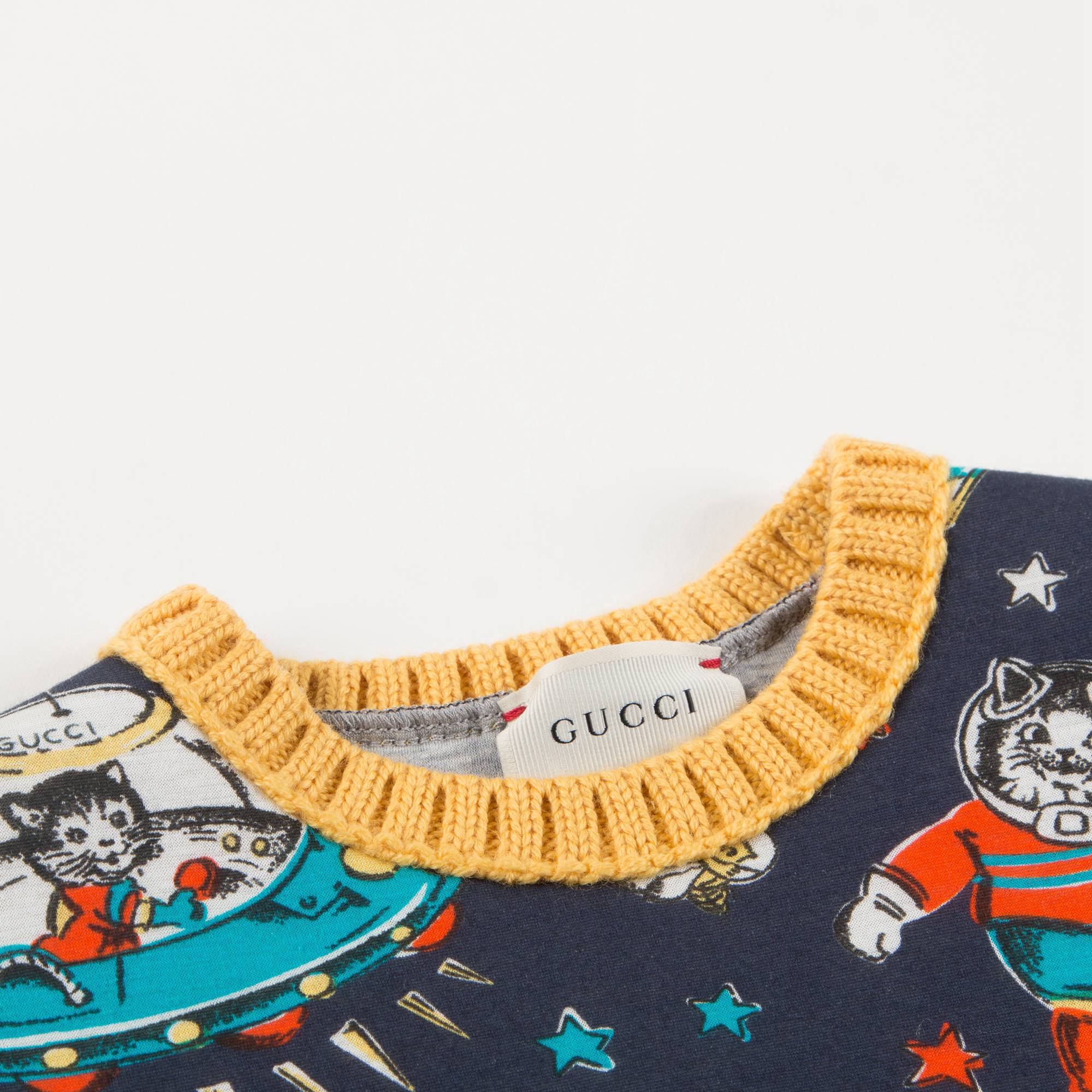 Baby Boys Blue Cotton Sweatshirt