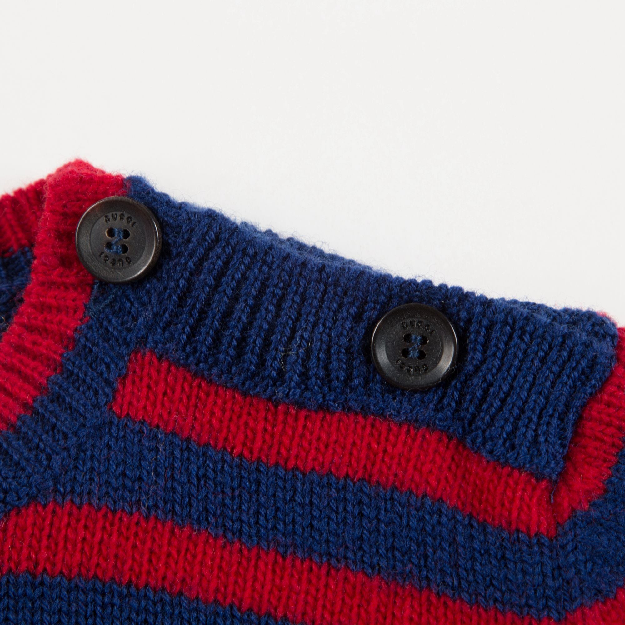 Baby Boys Black & Red Striped Sweatshirt