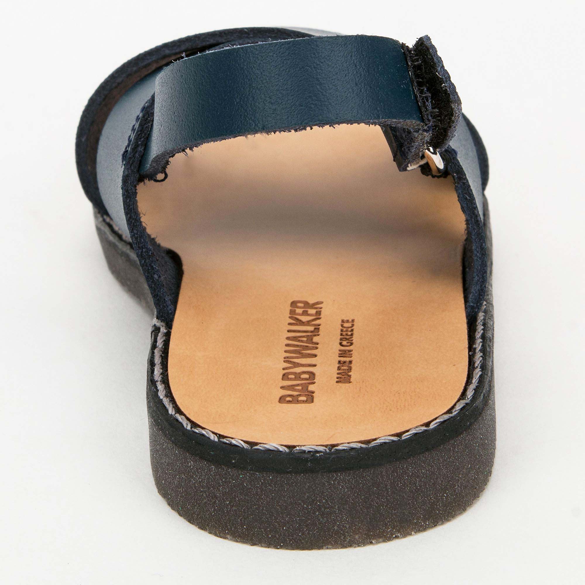 Boys Blue Vaccheta Leather Sandals