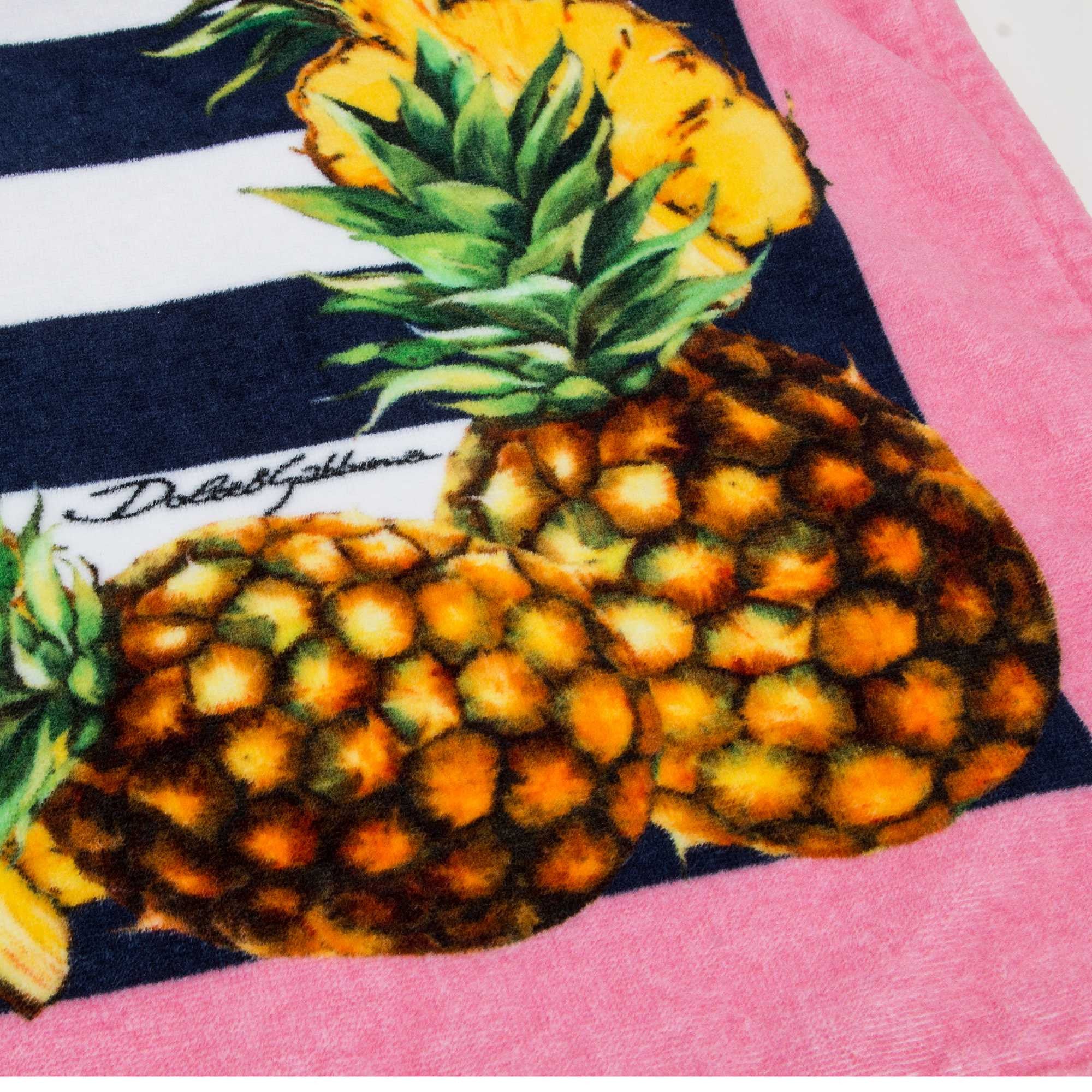 Pink Pineapple Printed Blanket
