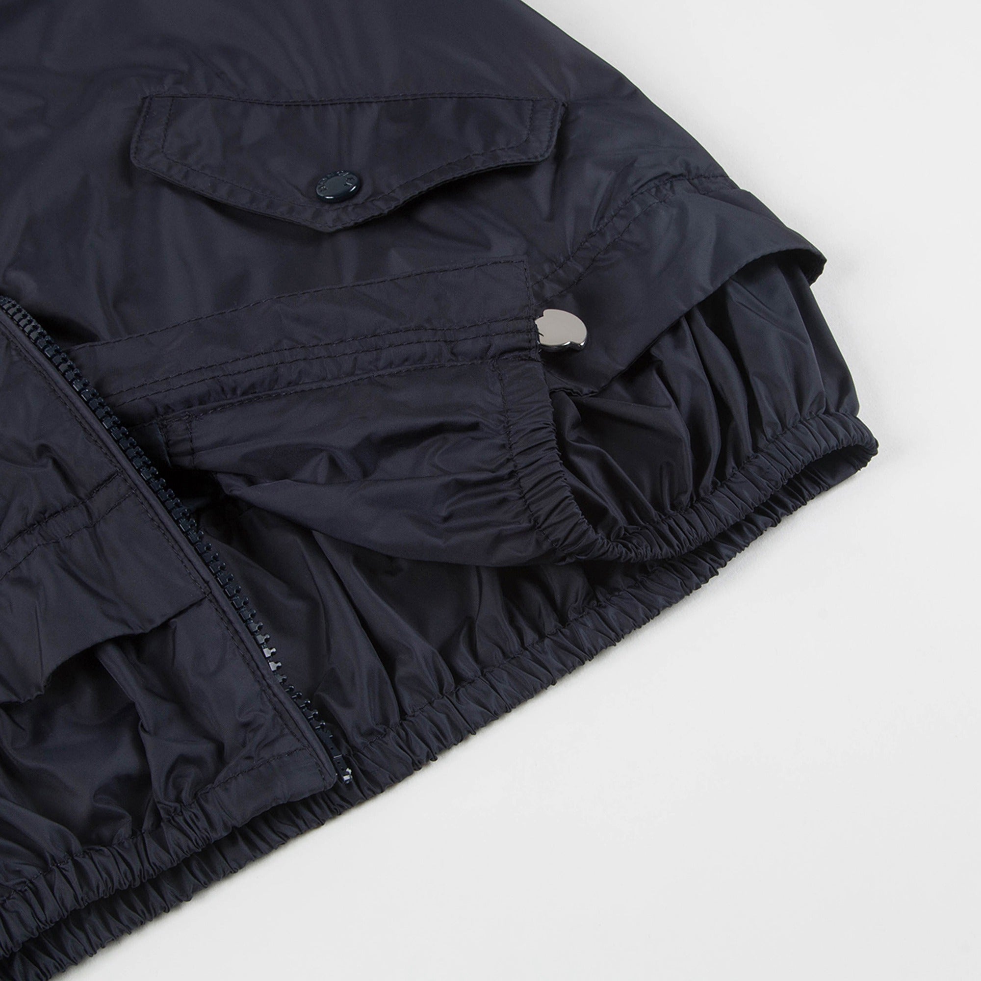 Boys Navy Blue "Ashlinette Giubbotto" Coat