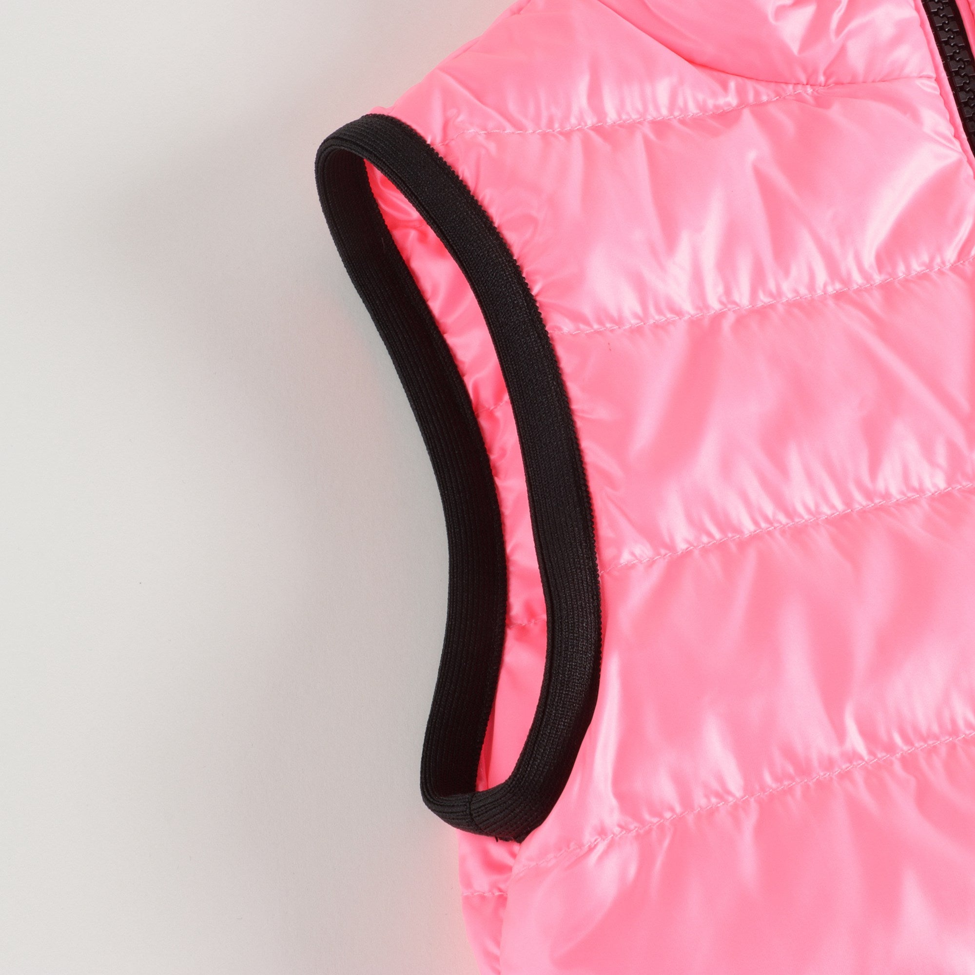 Girls Bright Pink 'ARTEMAS' Padded Down Vest