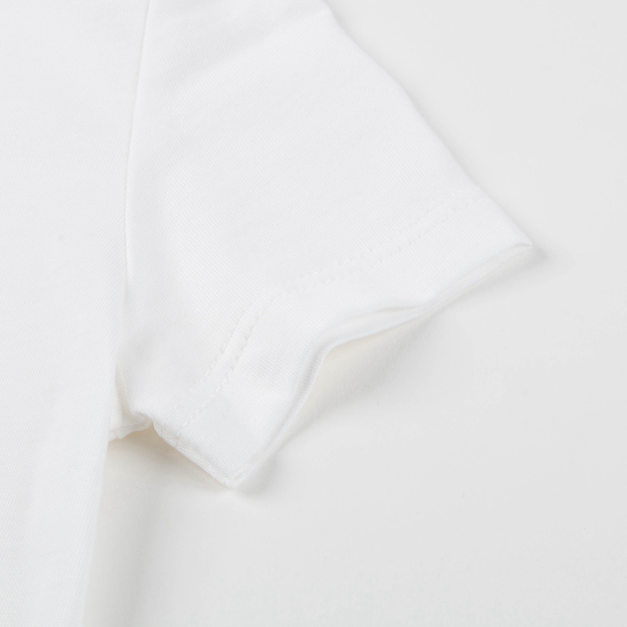 Boys White & Large Whales Organic Pima Cotton T-shirt