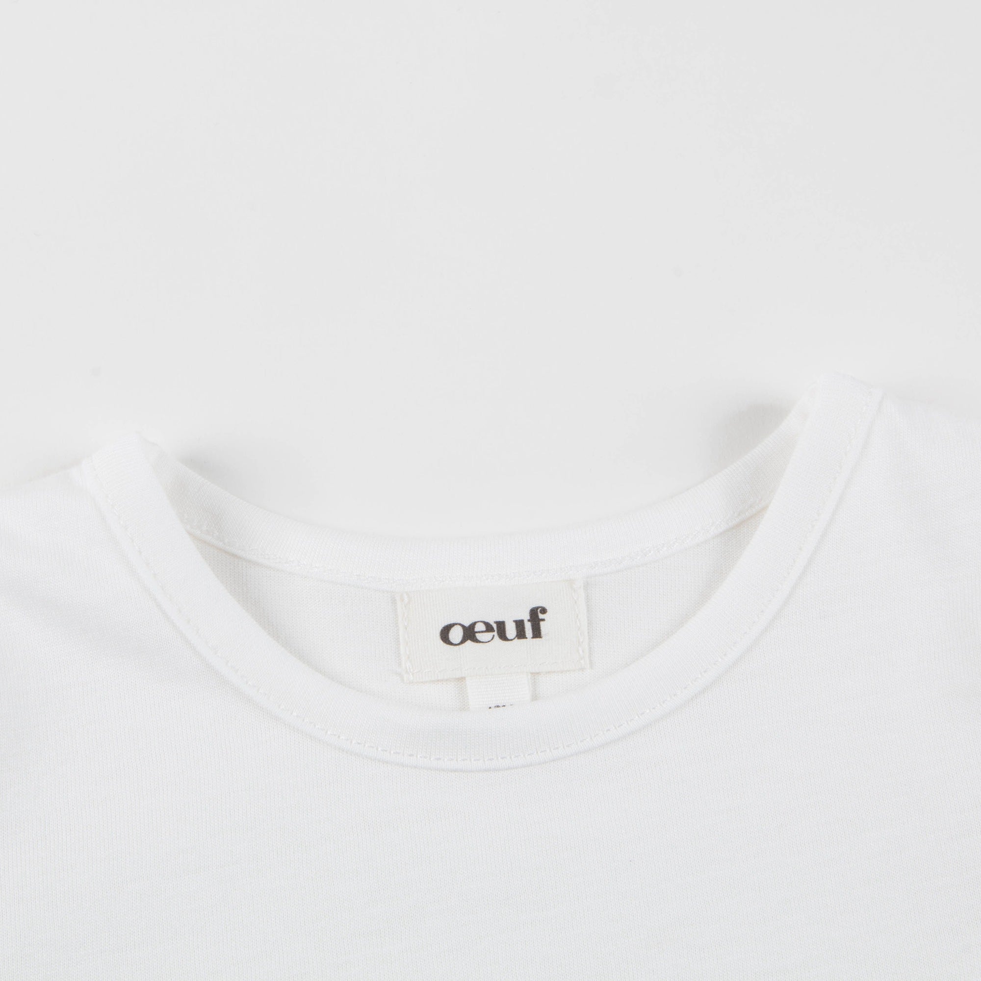 Boys White & Sign Organic Pima Cotton T-shirt
