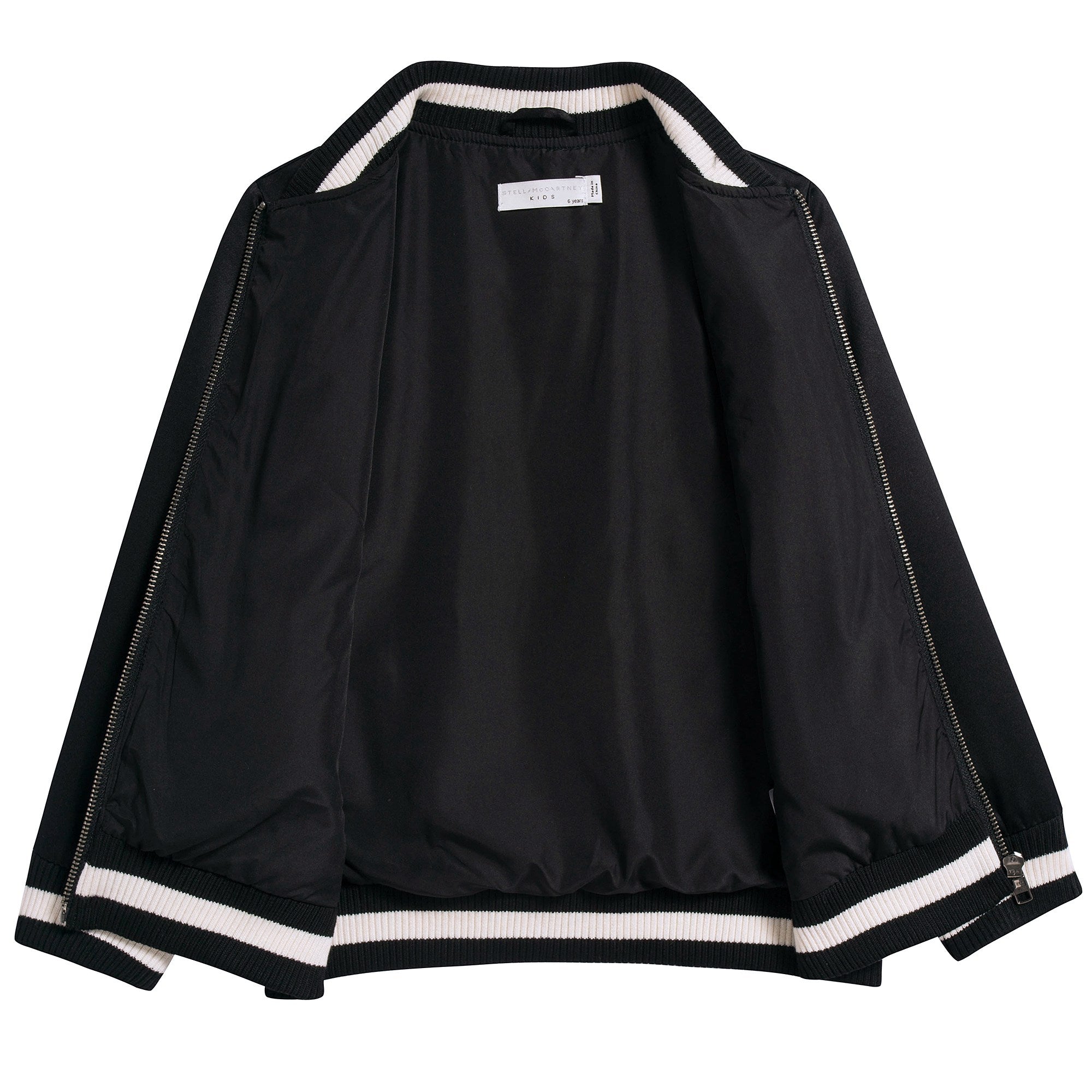 Boys Black Eastwood Bomber Jacket