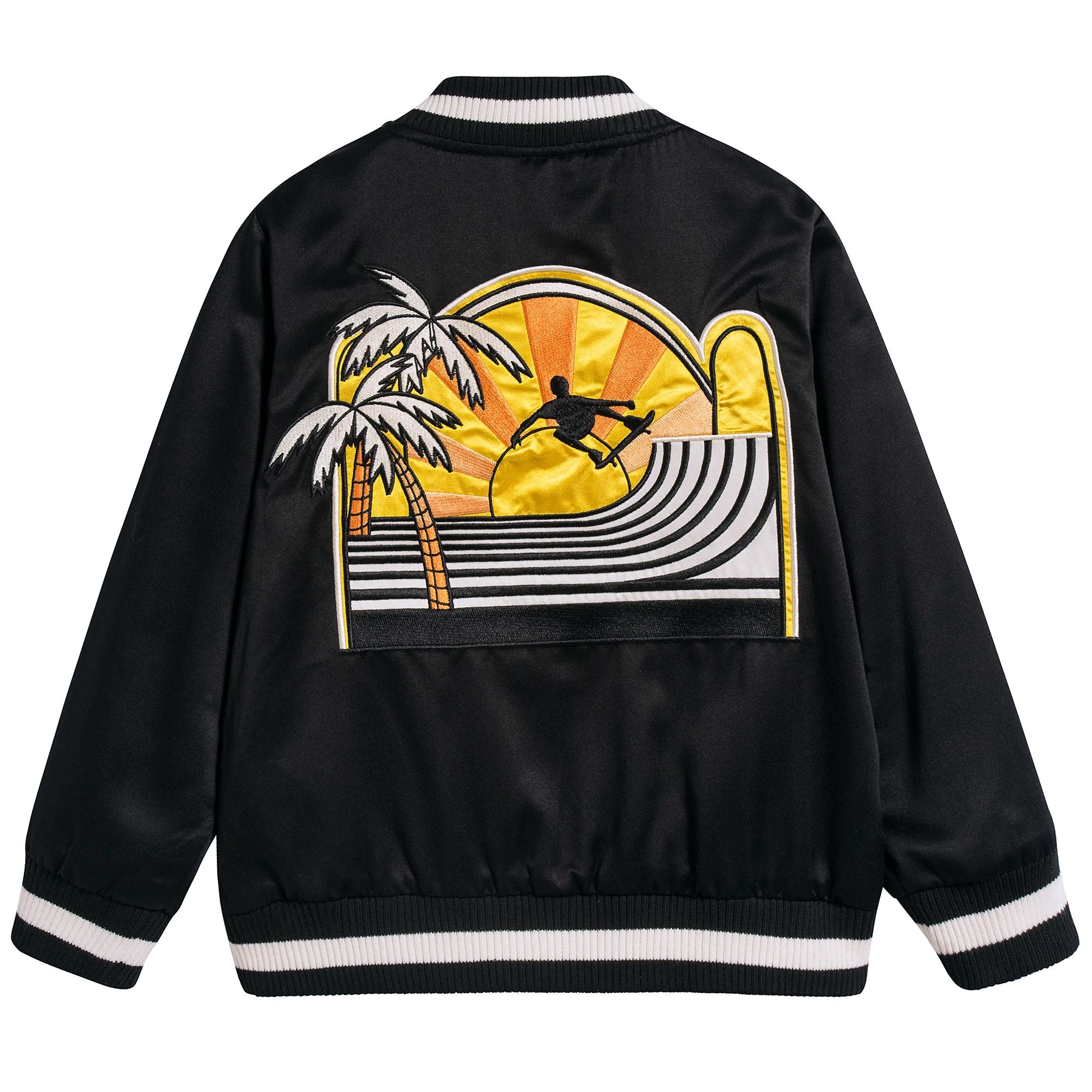 Boys Black Eastwood Bomber Jacket