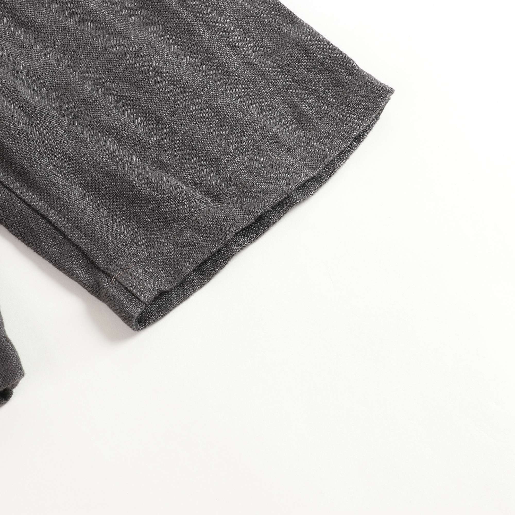 Boys Chorcoal Linen Shorts