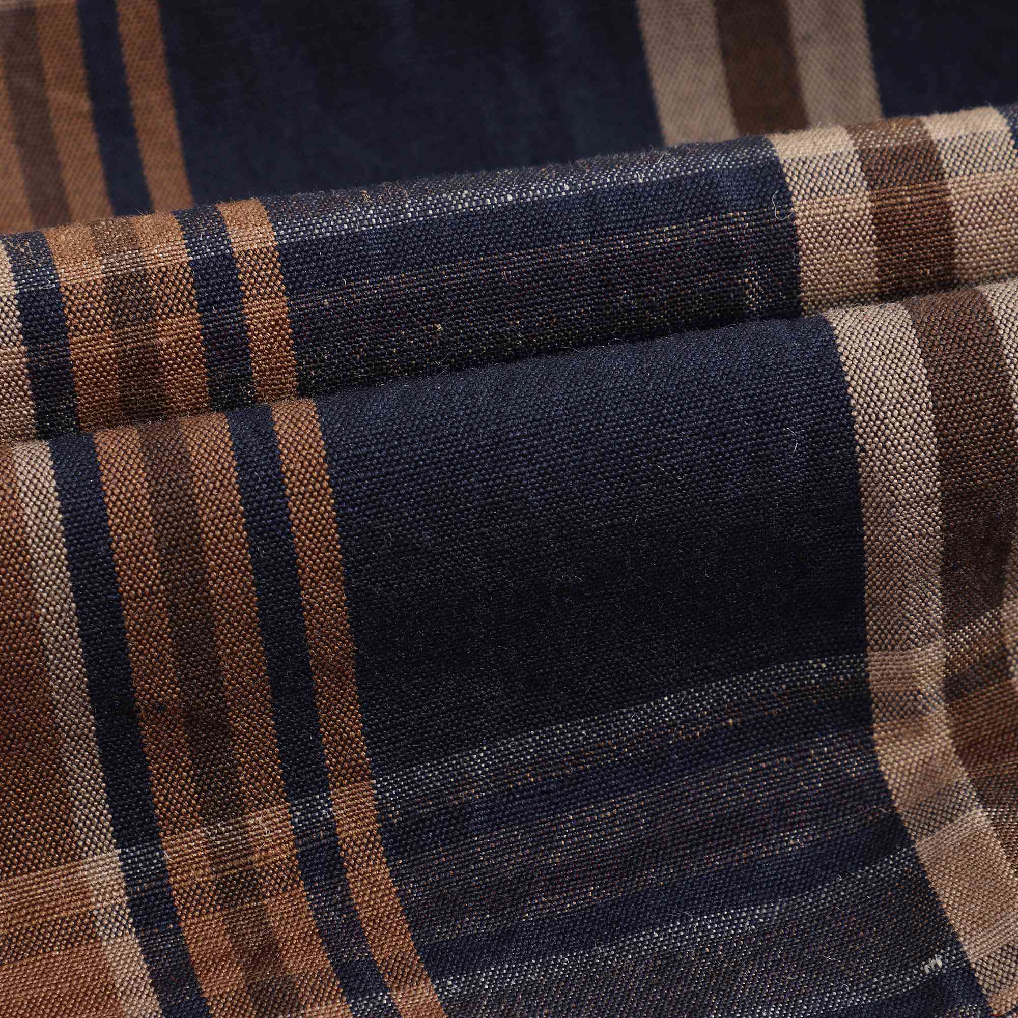 Boys Navy Madras Wide Shorts